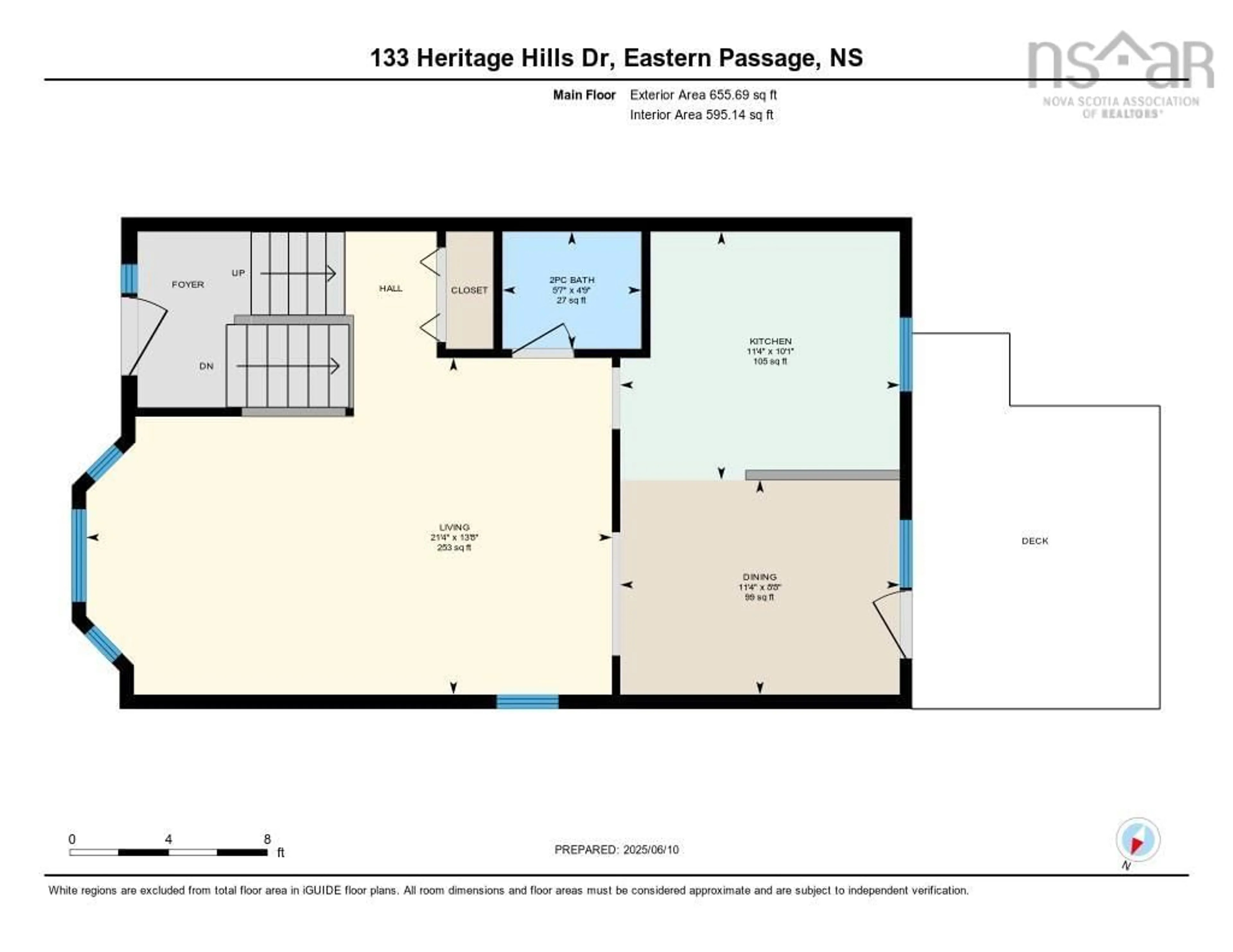 Floor plan for 133 Heritage Hills Dr, Eastern Passage Nova Scotia B3G 0A3