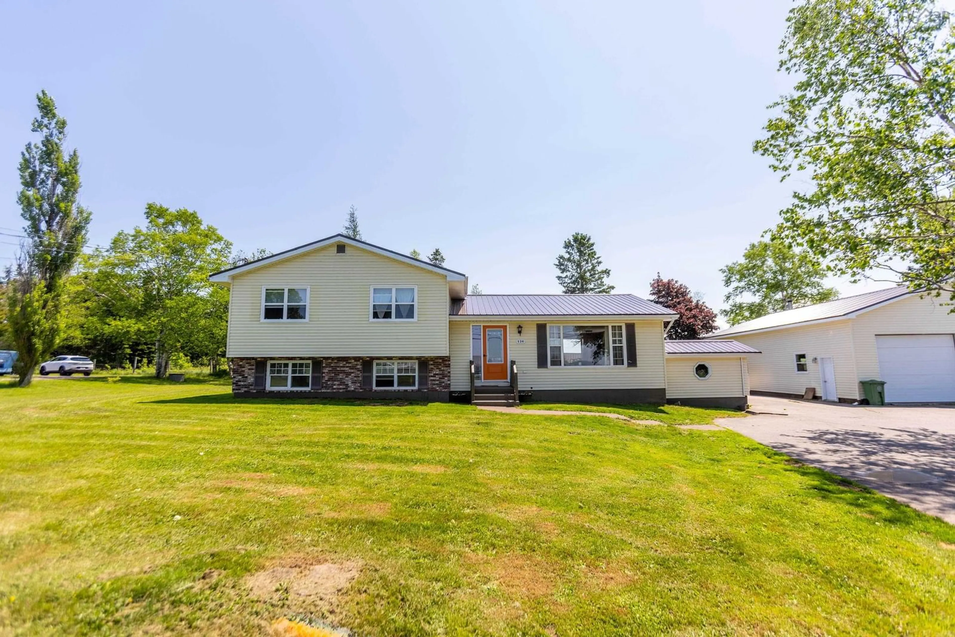 A pic from outside/outdoor area/front of a property/back of a property/a pic from drone, unknown for 116 John Black Rd, East Amherst Nova Scotia B4H 3Y3
