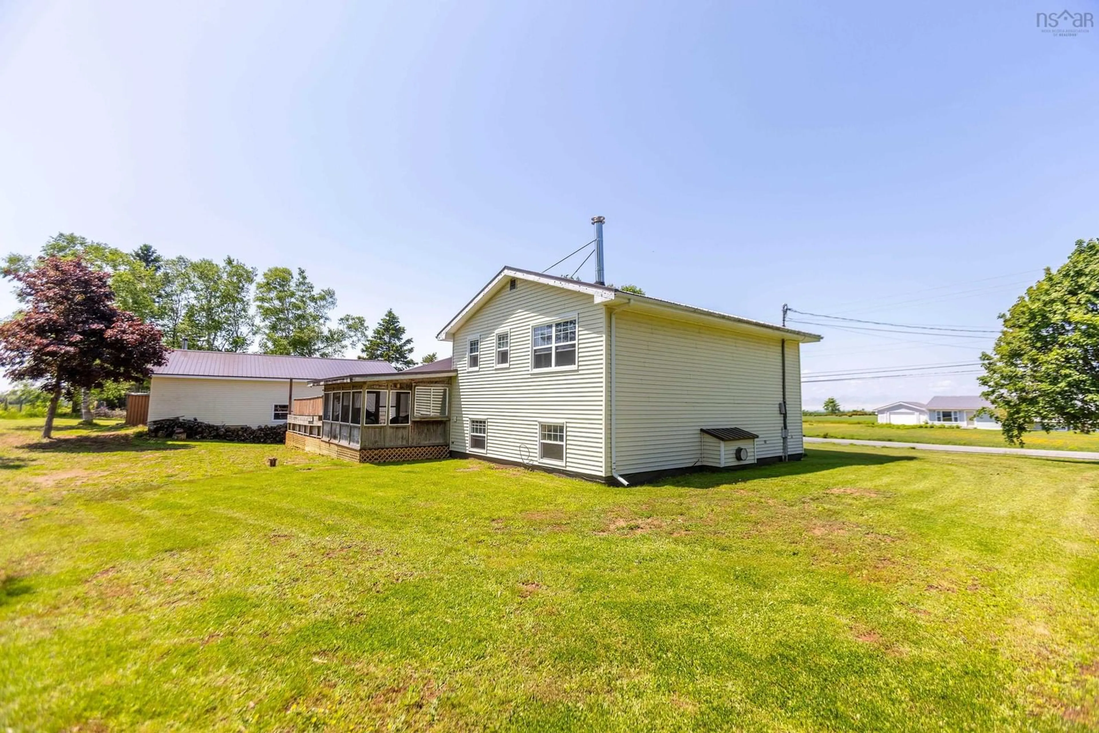 A pic from outside/outdoor area/front of a property/back of a property/a pic from drone, unknown for 116 John Black Rd, East Amherst Nova Scotia B4H 3Y3