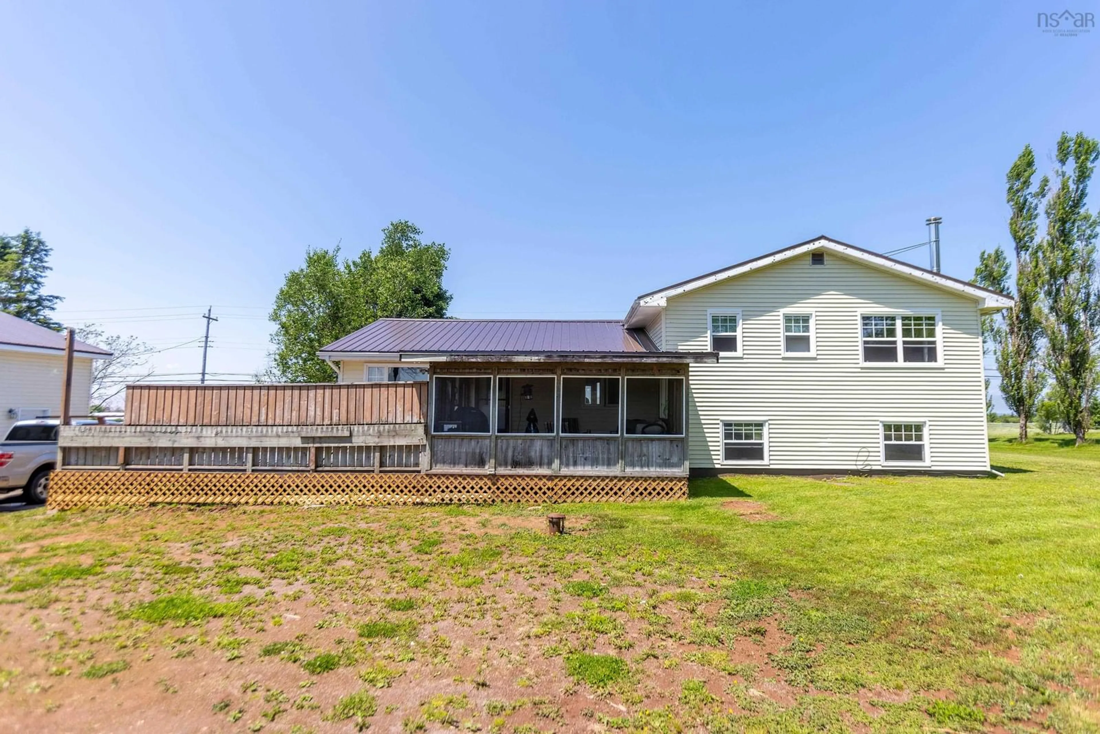 A pic from outside/outdoor area/front of a property/back of a property/a pic from drone, unknown for 116 John Black Rd, East Amherst Nova Scotia B4H 3Y3