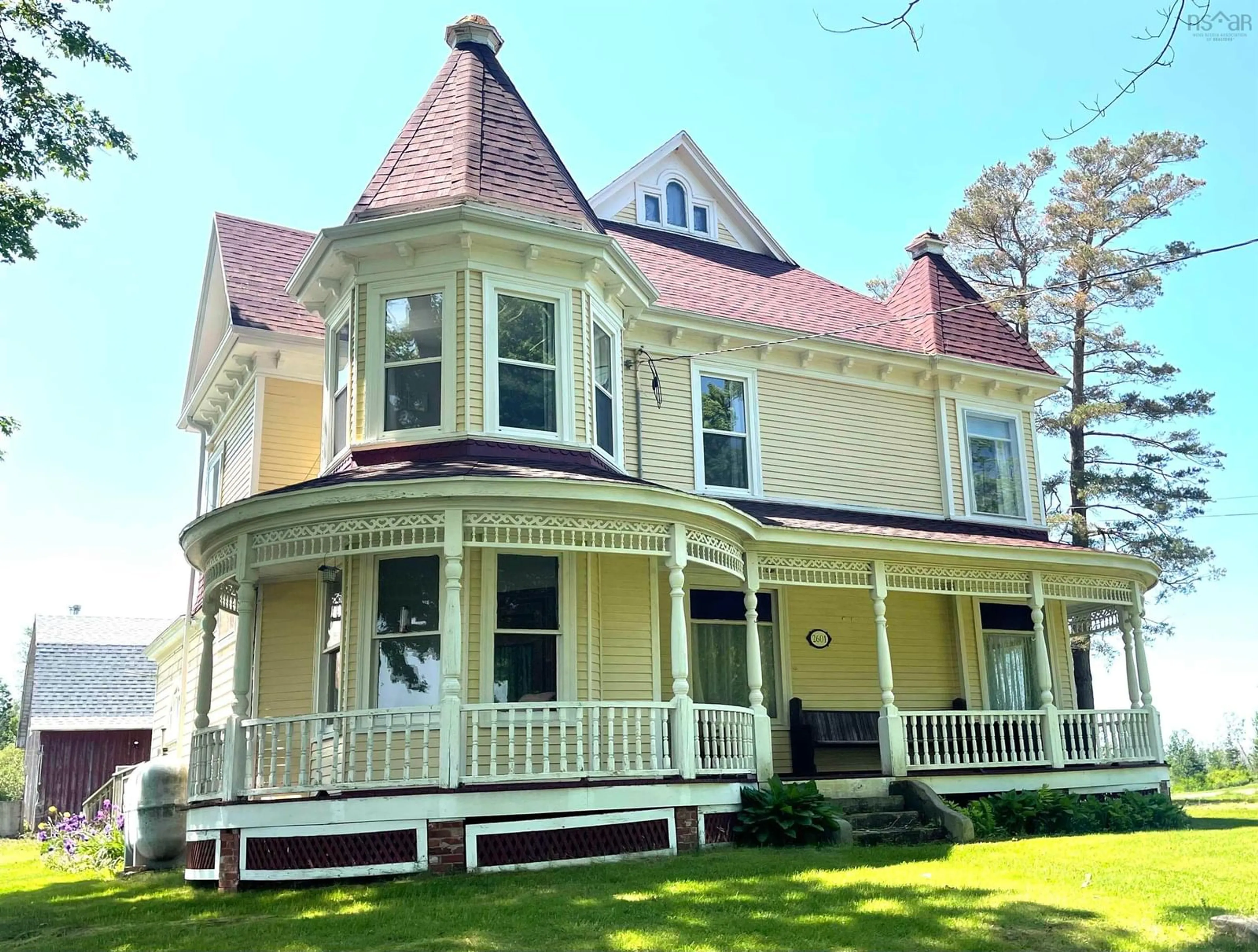 Home with vinyl exterior material, building for 2601 River John Station Rd, River John Nova Scotia B0K 1H0
