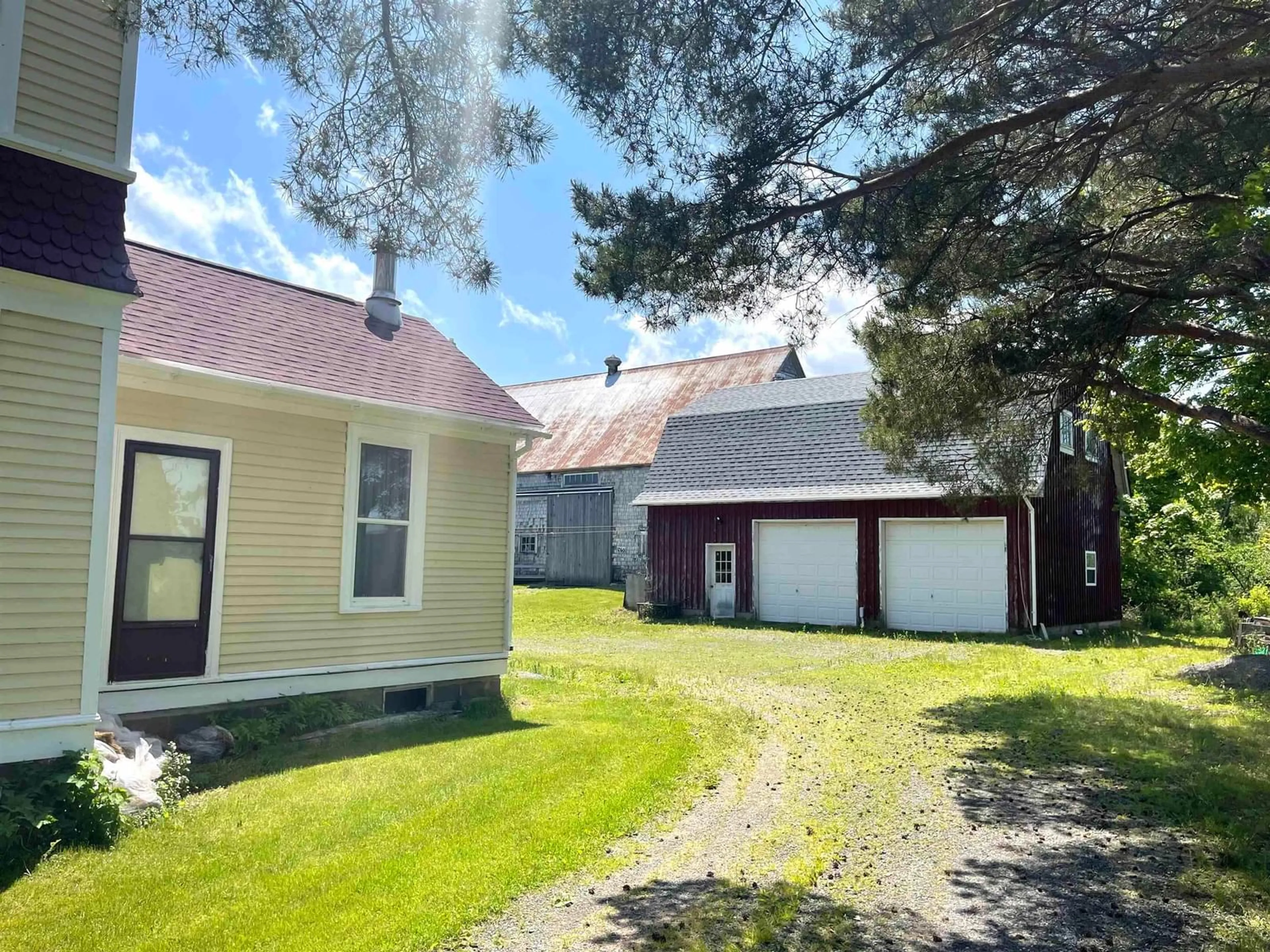 A pic from outside/outdoor area/front of a property/back of a property/a pic from drone, street for 2601 River John Station Rd, River John Nova Scotia B0K 1H0