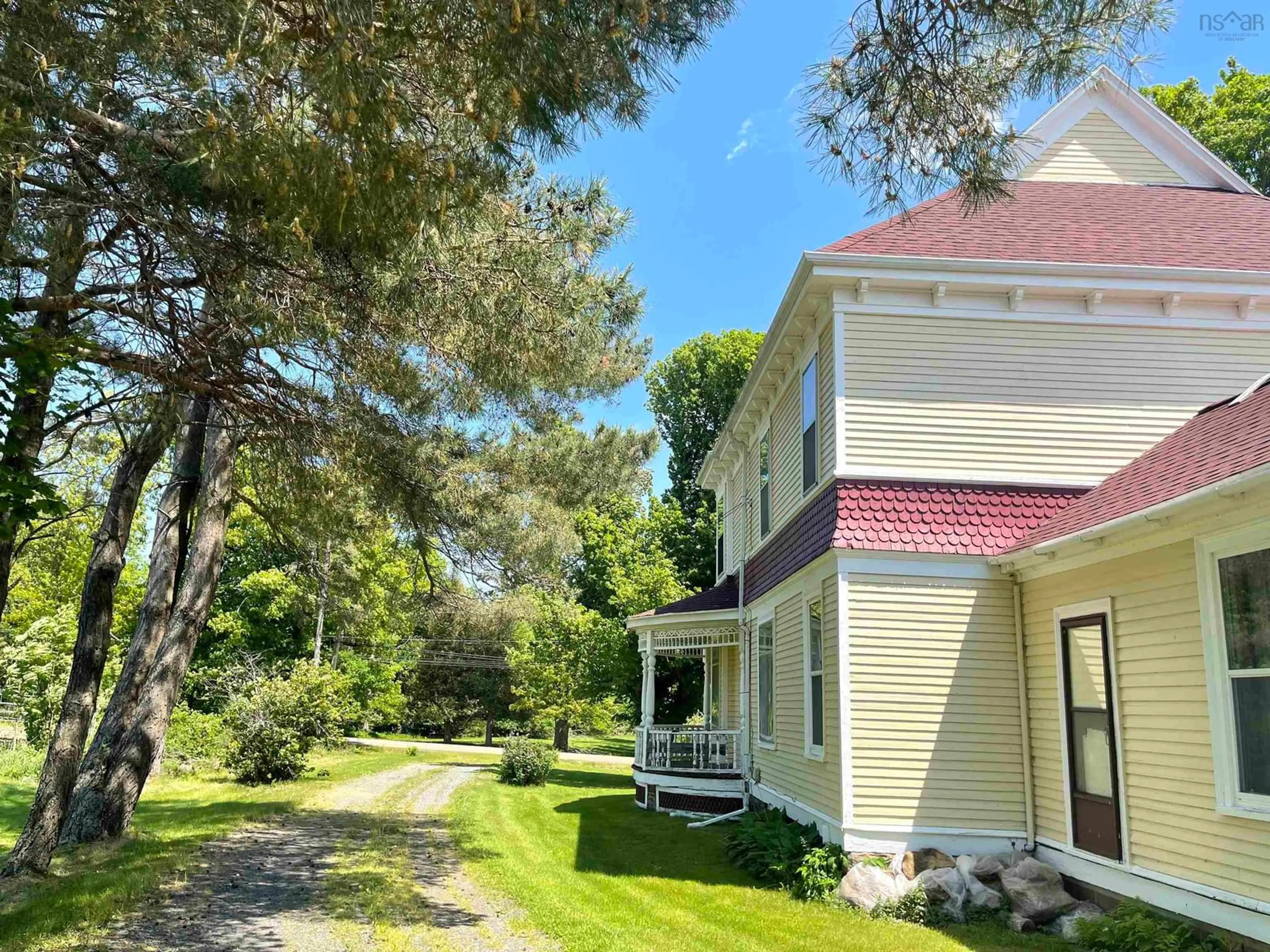 A pic from outside/outdoor area/front of a property/back of a property/a pic from drone, street for 2601 River John Station Rd, River John Nova Scotia B0K 1H0