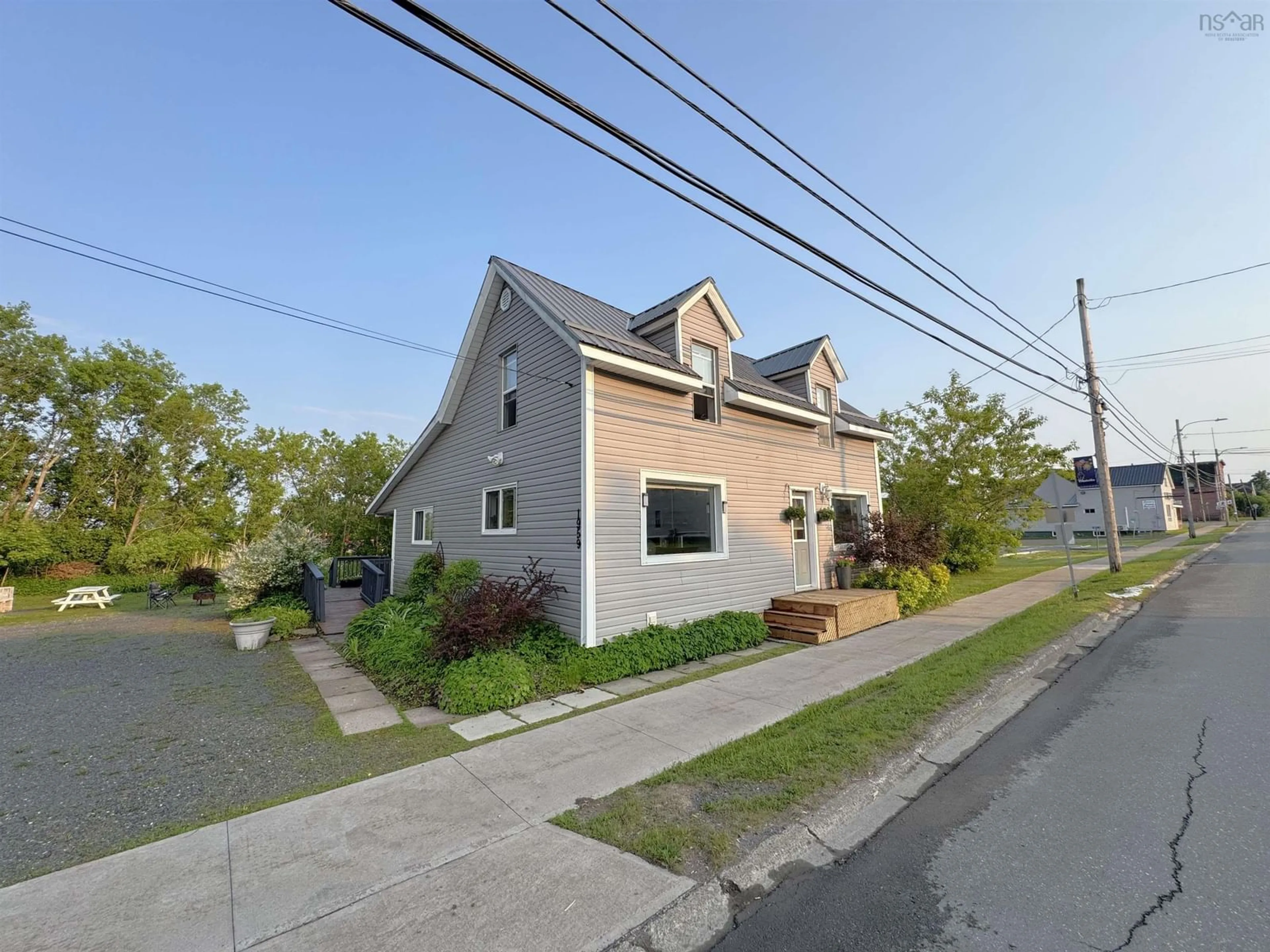 A pic from outside/outdoor area/front of a property/back of a property/a pic from drone, street for 1959 South Main St, Westville Nova Scotia B0K 2A0