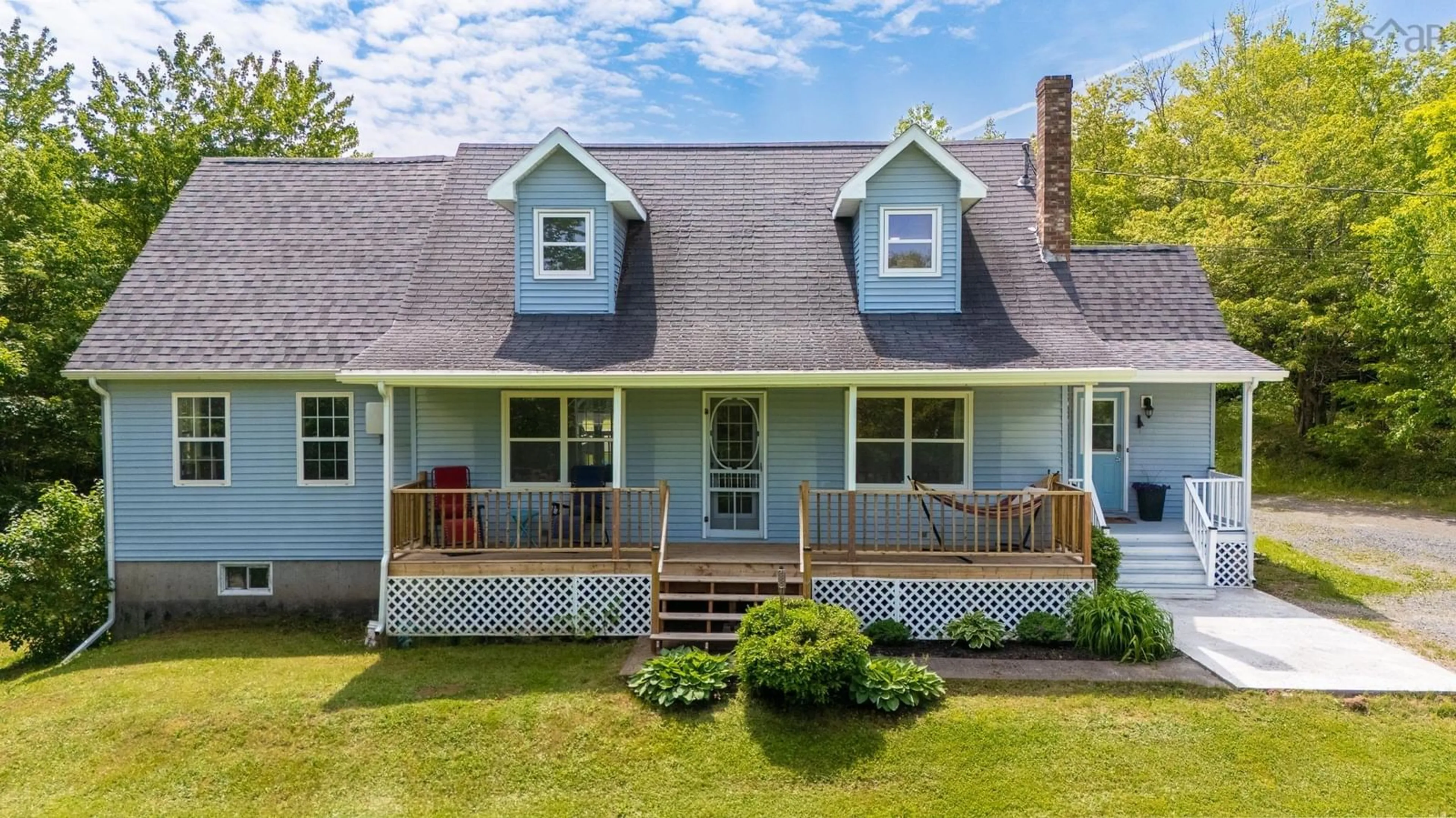Home with vinyl exterior material, street for 1555 English Mountain Rd, Casey Corner Nova Scotia B4N 3V8