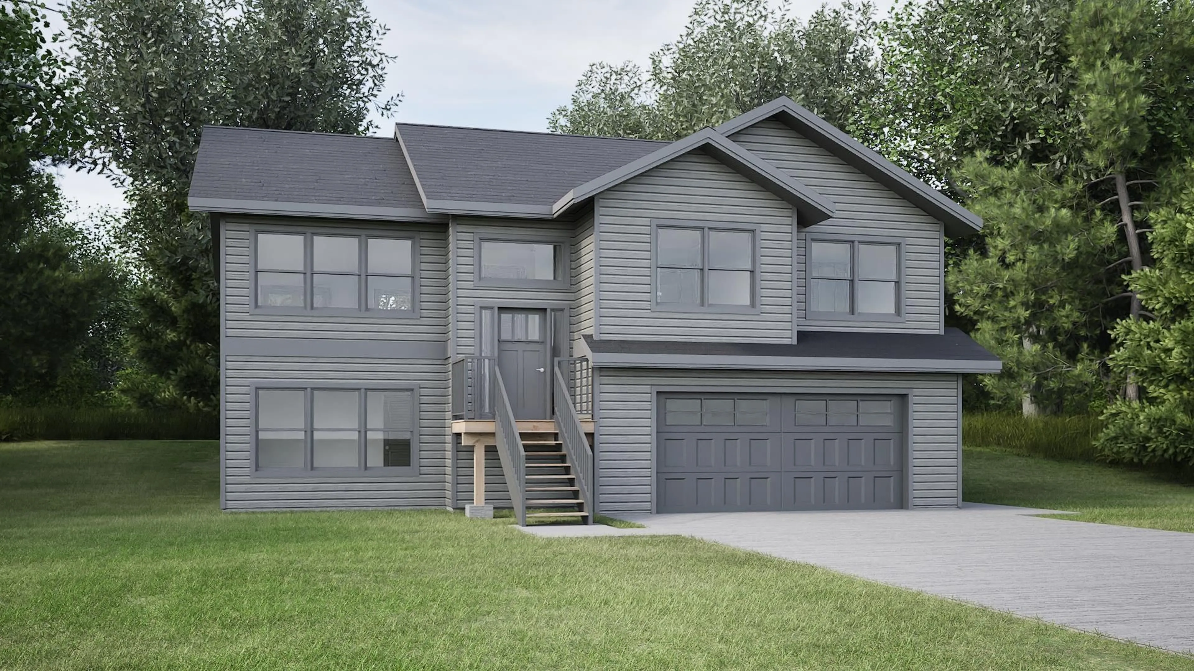 Home with vinyl exterior material, street for Lot 14 Steeple View Dr, Port Williams Nova Scotia B0P 1T0