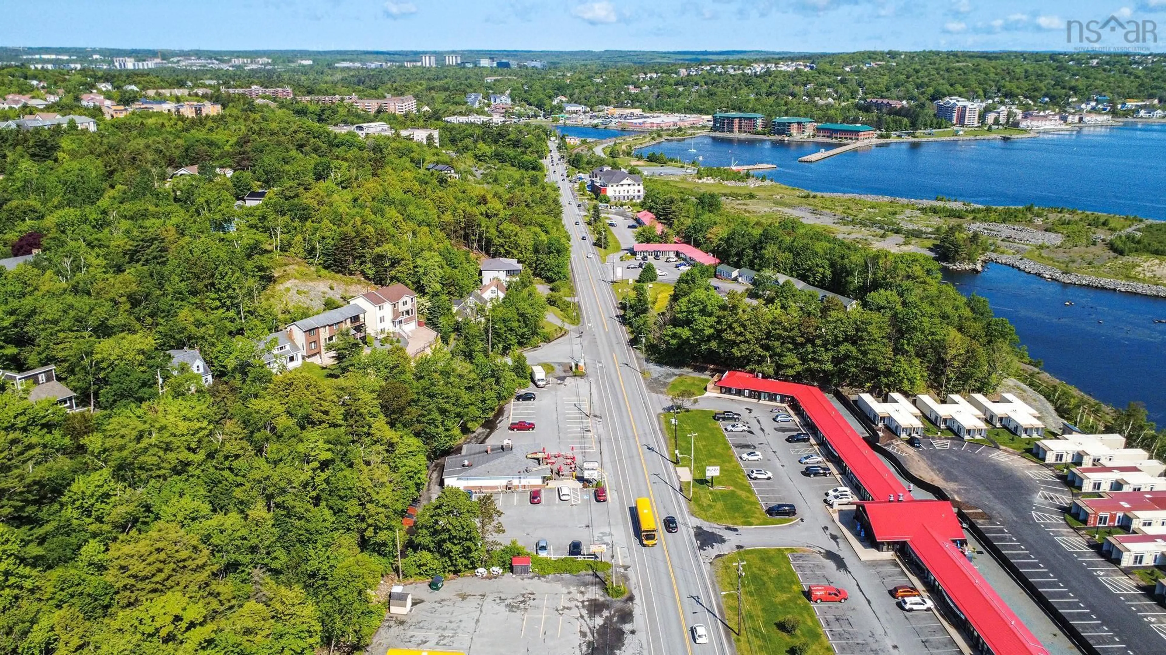A pic from outside/outdoor area/front of a property/back of a property/a pic from drone, street for 1 B Millview Ave, Bedford Nova Scotia B4A 1G6