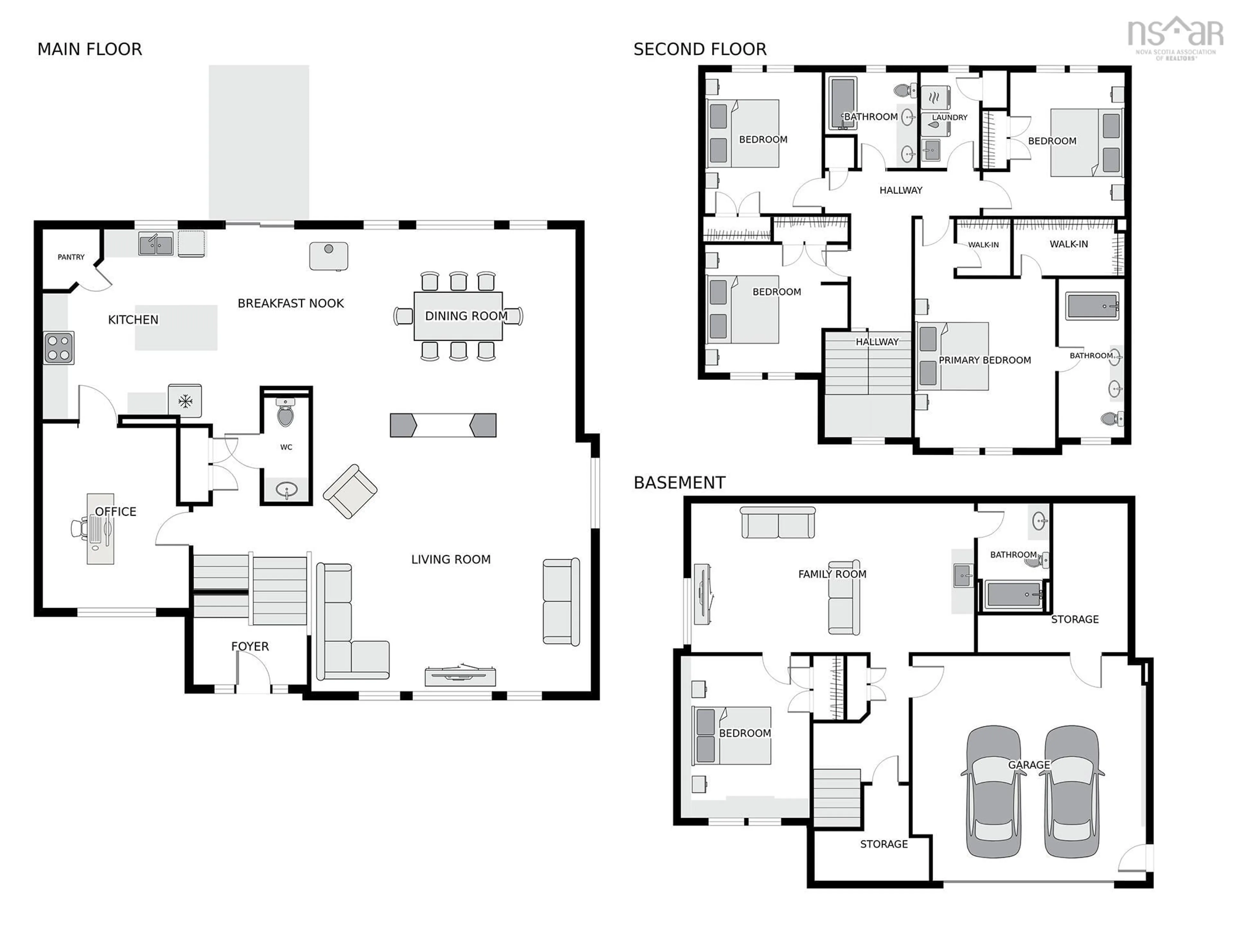 Floor plan for 1 B Millview Ave, Bedford Nova Scotia B4A 1G6