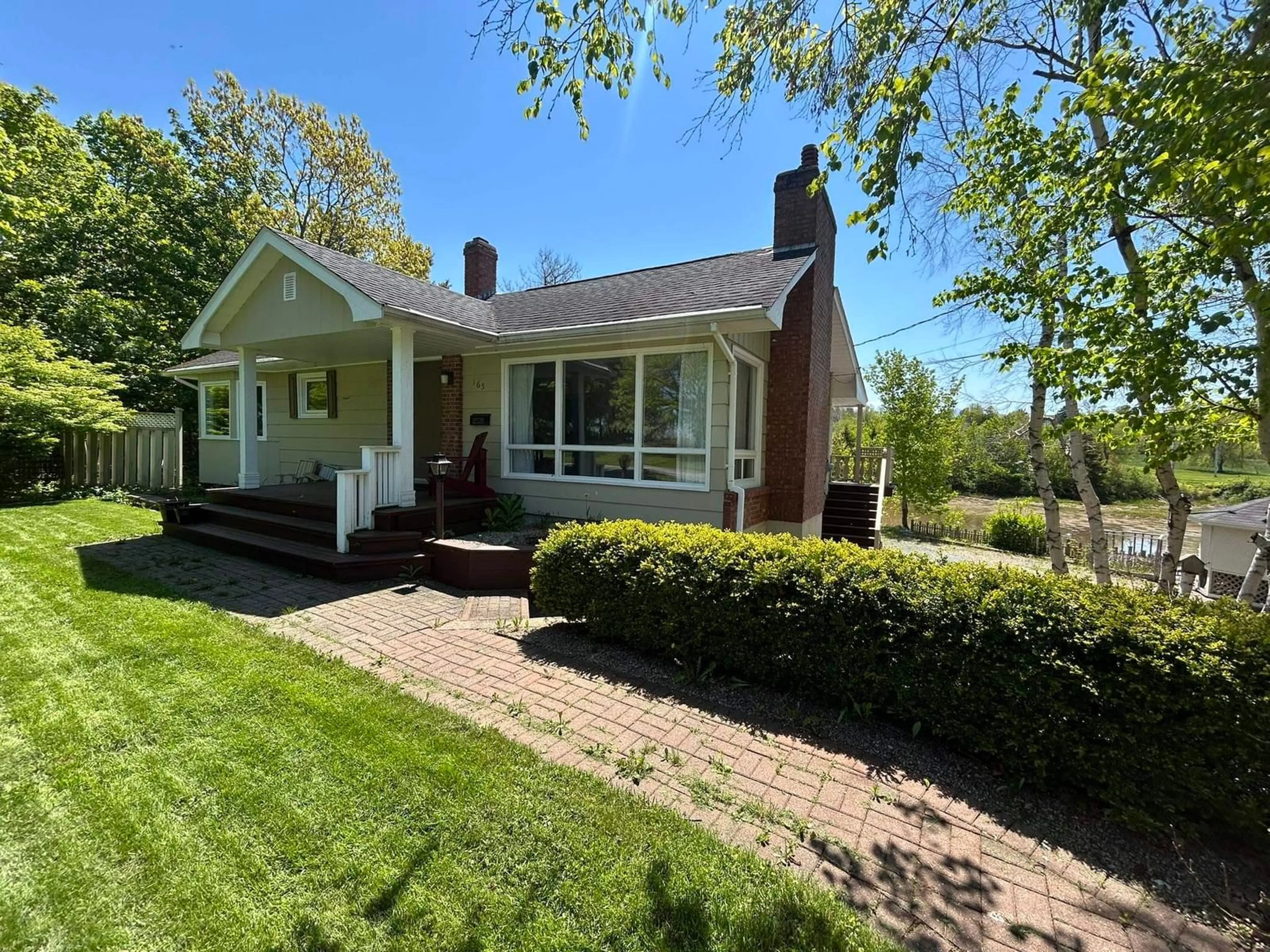 Home with brick exterior material, street for 165 Avon St, Hants Border Nova Scotia B0P 1P0
