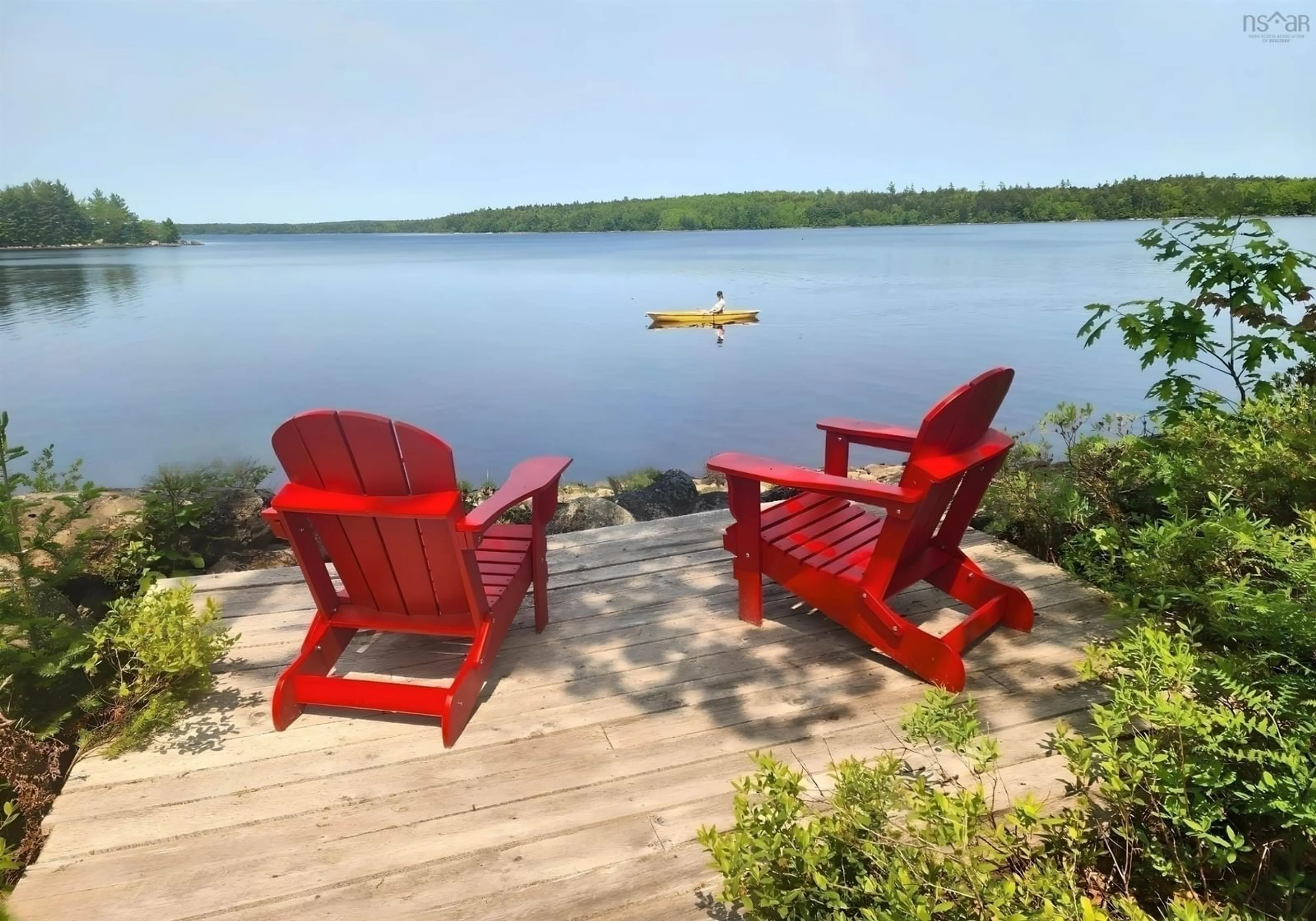 Patio, water/lake/river/ocean view for 525 Kill Dog Cove Rd, Parkdale Nova Scotia B0R 1A0