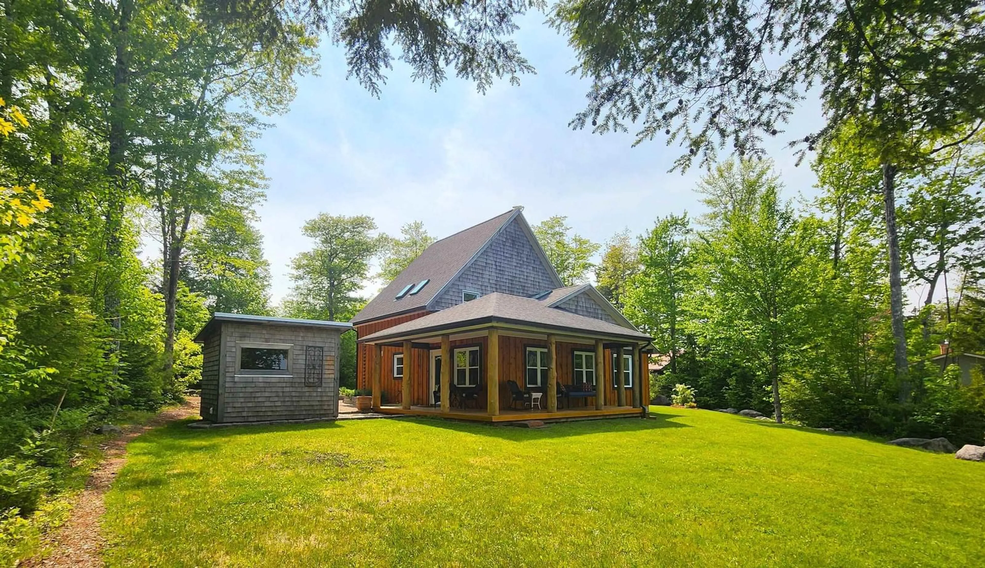 Patio, building for 525 Kill Dog Cove Rd, Parkdale Nova Scotia B0R 1A0