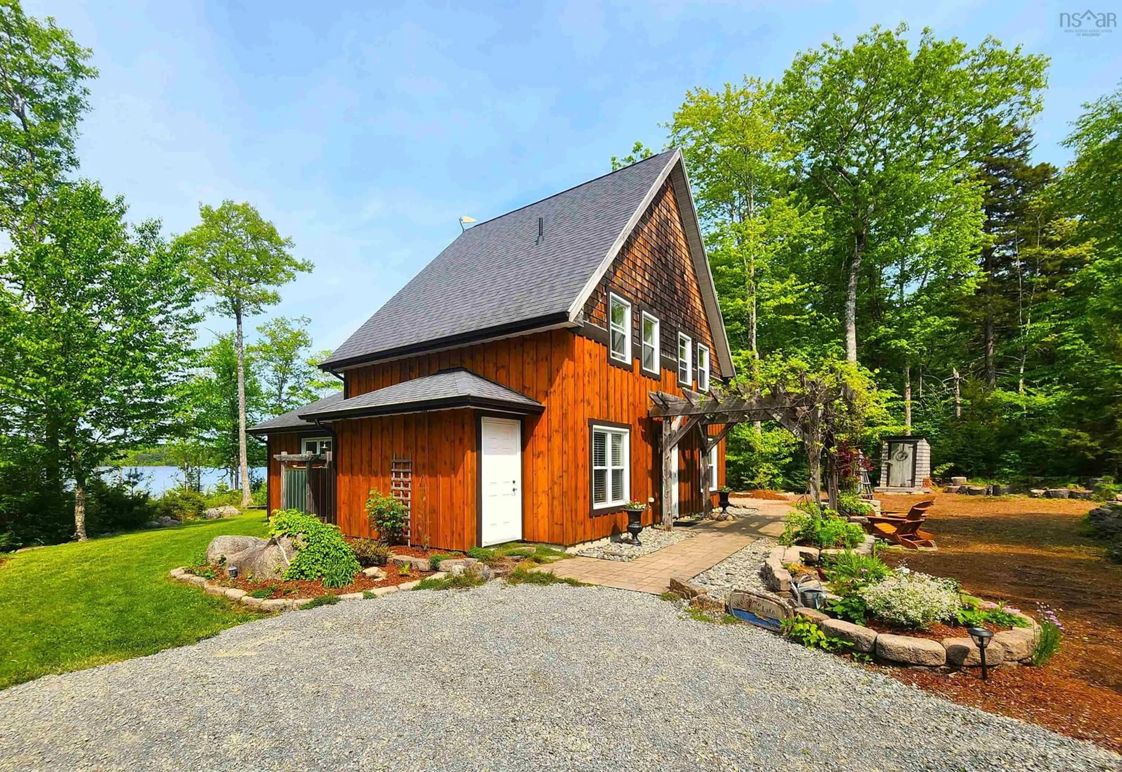 Home with brick exterior material, water/lake/river/ocean view for 525 Kill Dog Cove Rd, Parkdale Nova Scotia B0R 1A0