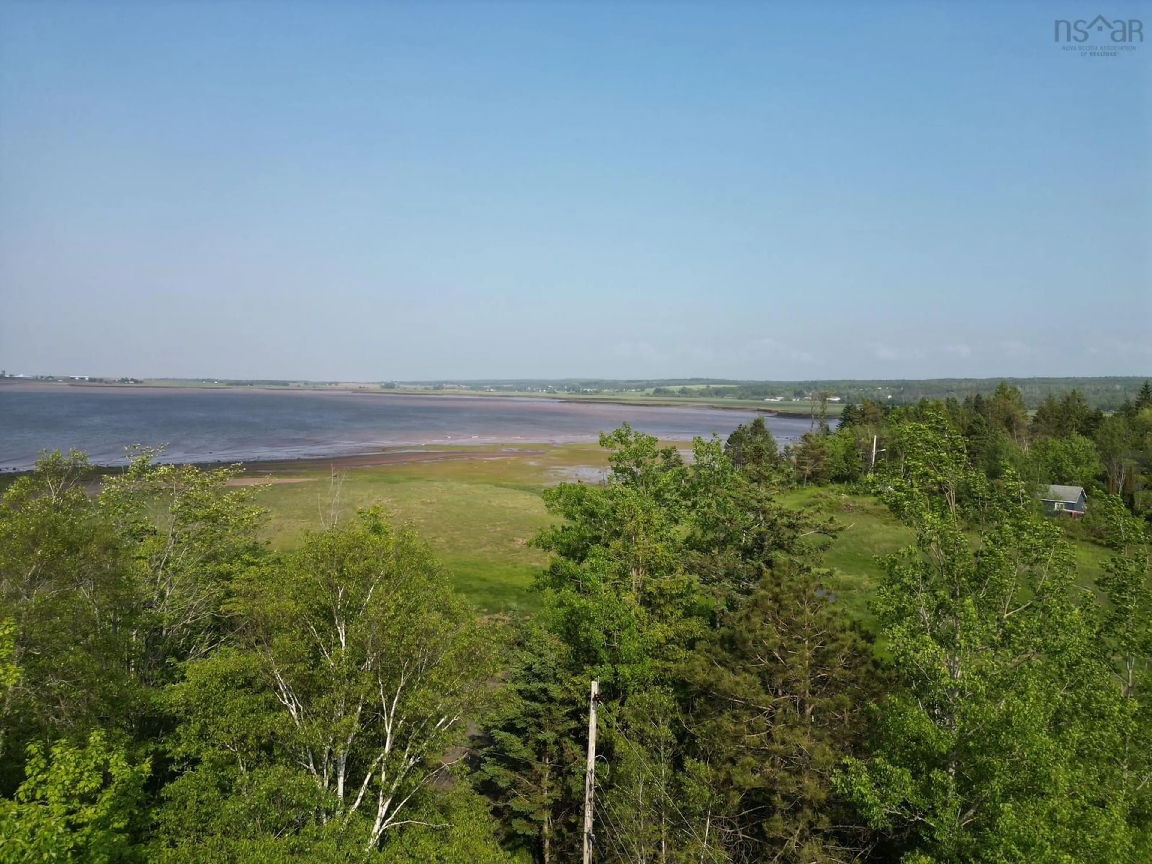 A pic from outside/outdoor area/front of a property/back of a property/a pic from drone, water/lake/river/ocean view for 102 Dyke Rd, Noel Nova Scotia B0N 1C0