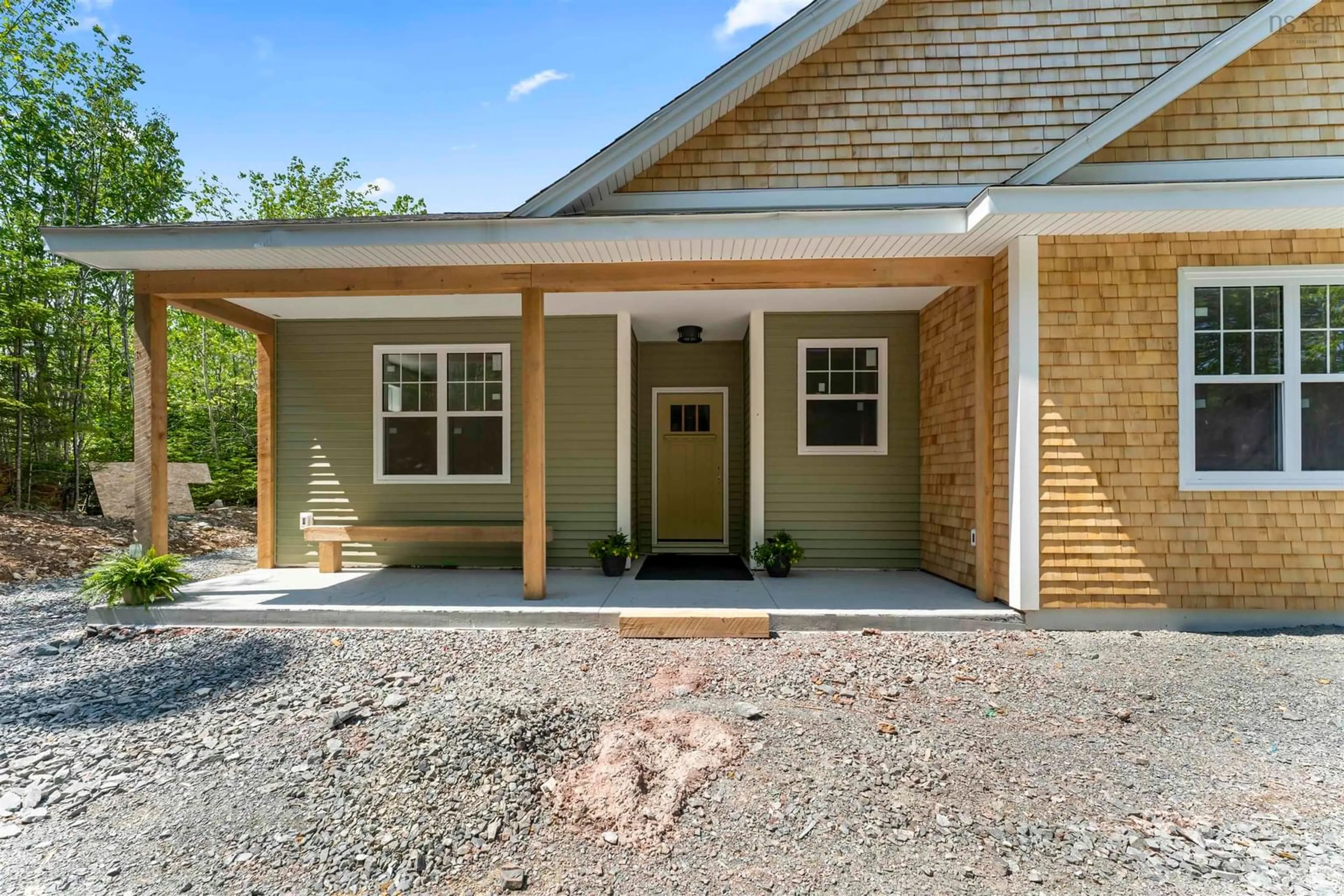 Home with vinyl exterior material, street for 216 Bretton Woods Rd, Hillsvale Nova Scotia B0N 1Z0
