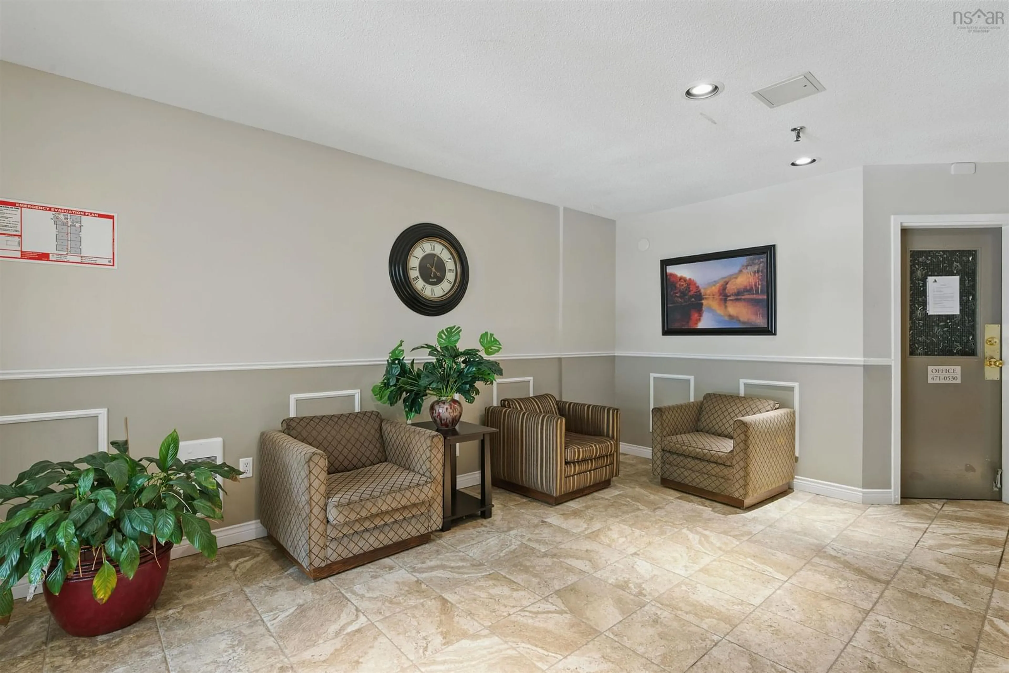 Lobby for 15 Langbrae Dr #310, Halifax Nova Scotia B3M 3W5