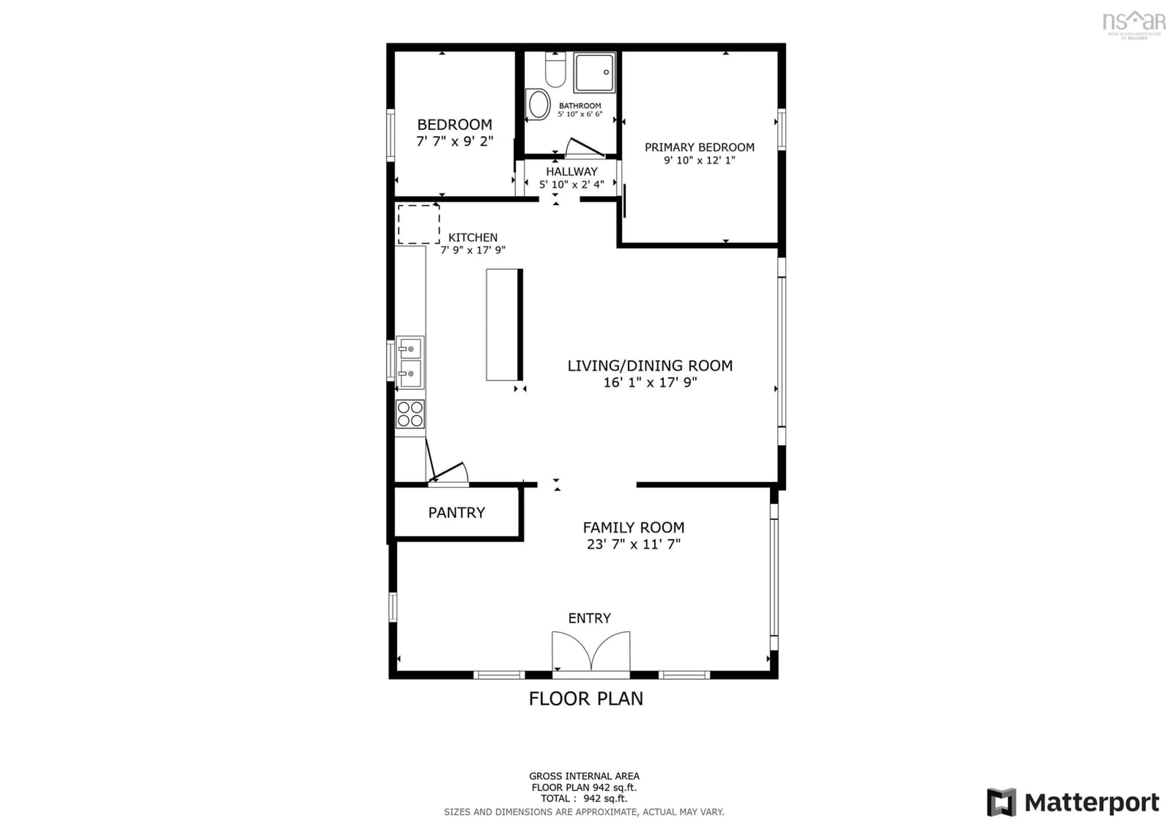 Floor plan for 97 Annabels Beach Lane, Amherst Shore Nova Scotia B0L 1E0