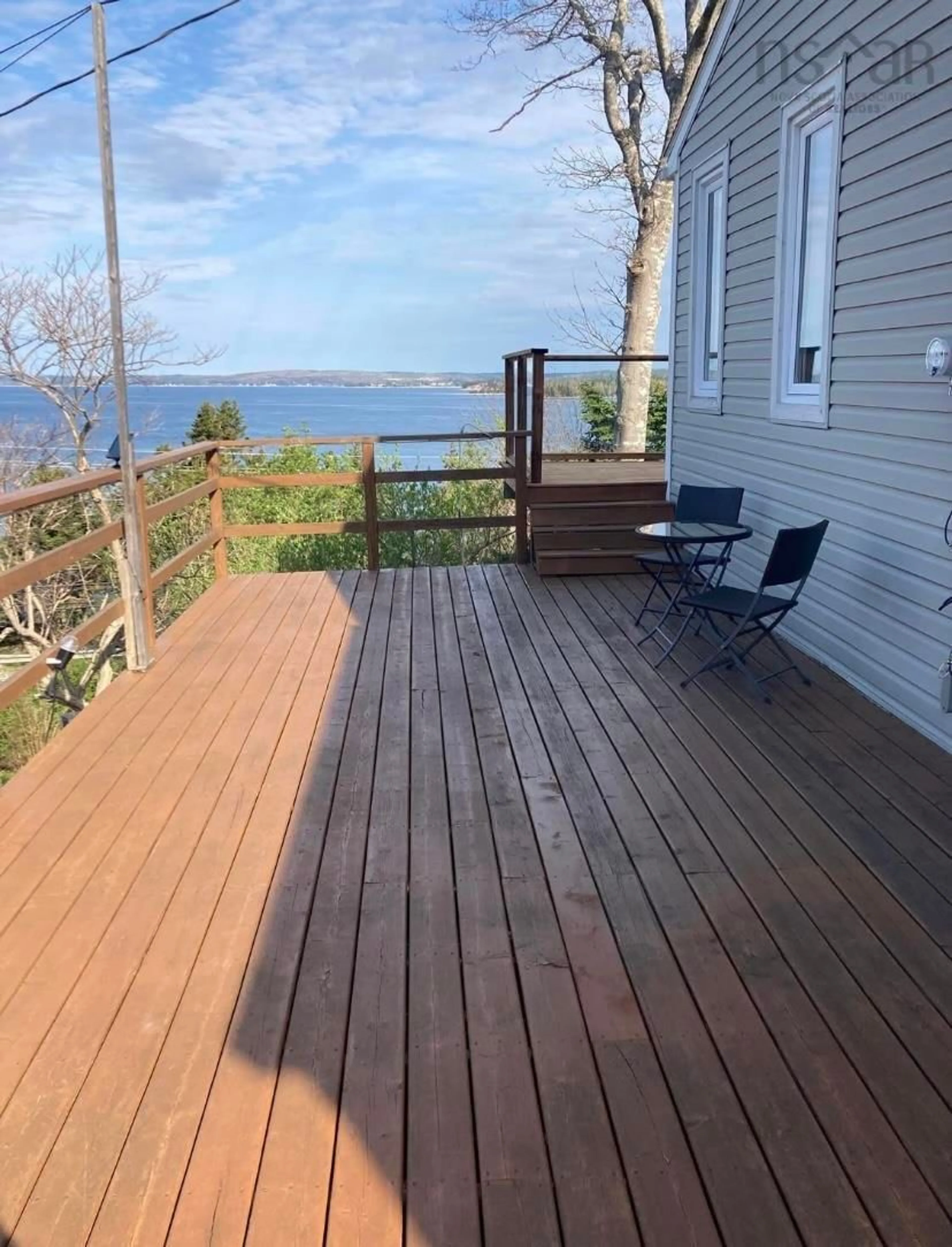 Patio, water/lake/river/ocean view for 11635 Peggys Cove Rd, Seabright Nova Scotia B3Z 2Y1
