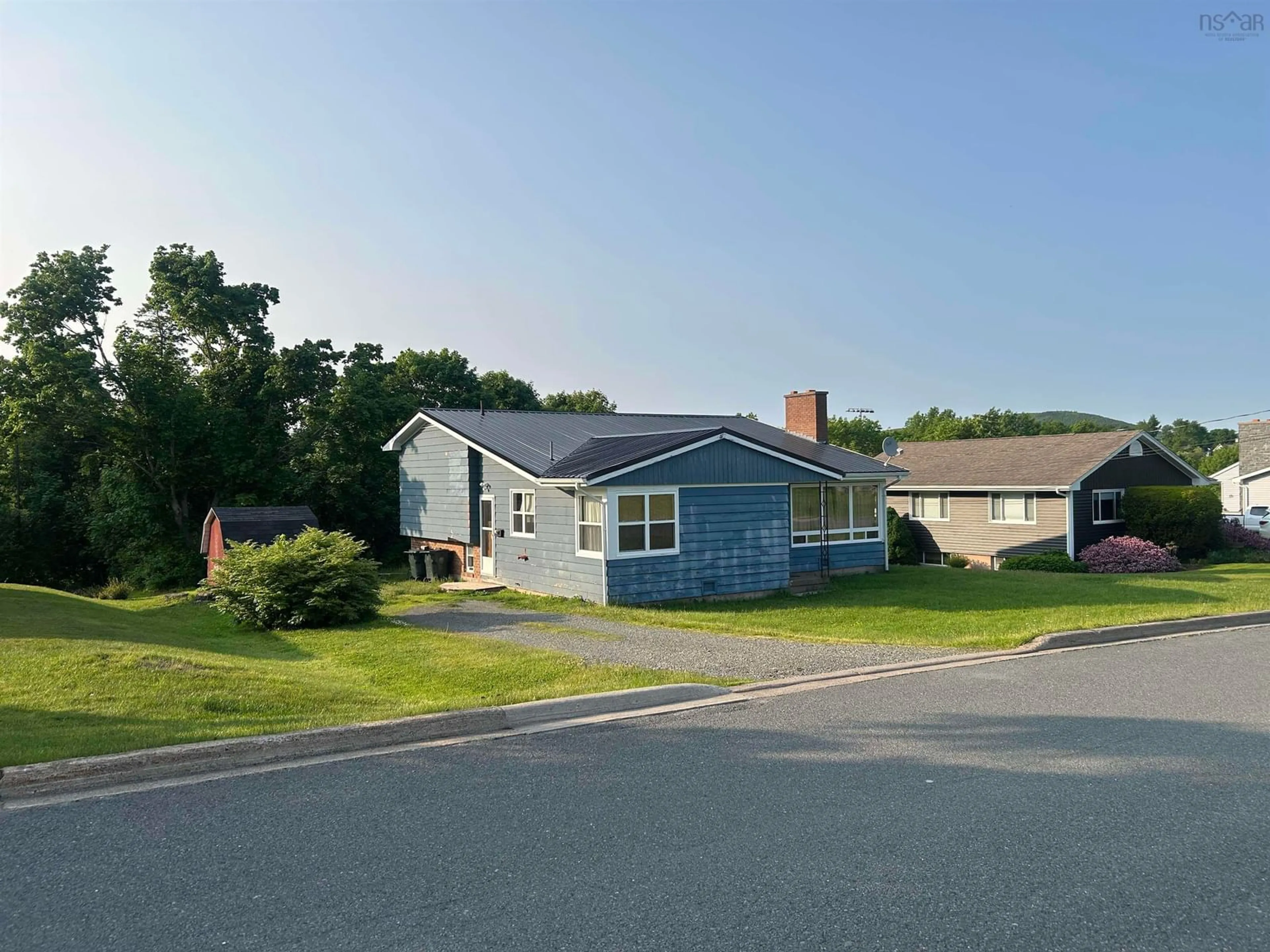A pic from outside/outdoor area/front of a property/back of a property/a pic from drone, street for 68 Archie Street, Antigonish Nova Scotia B2G 1L9