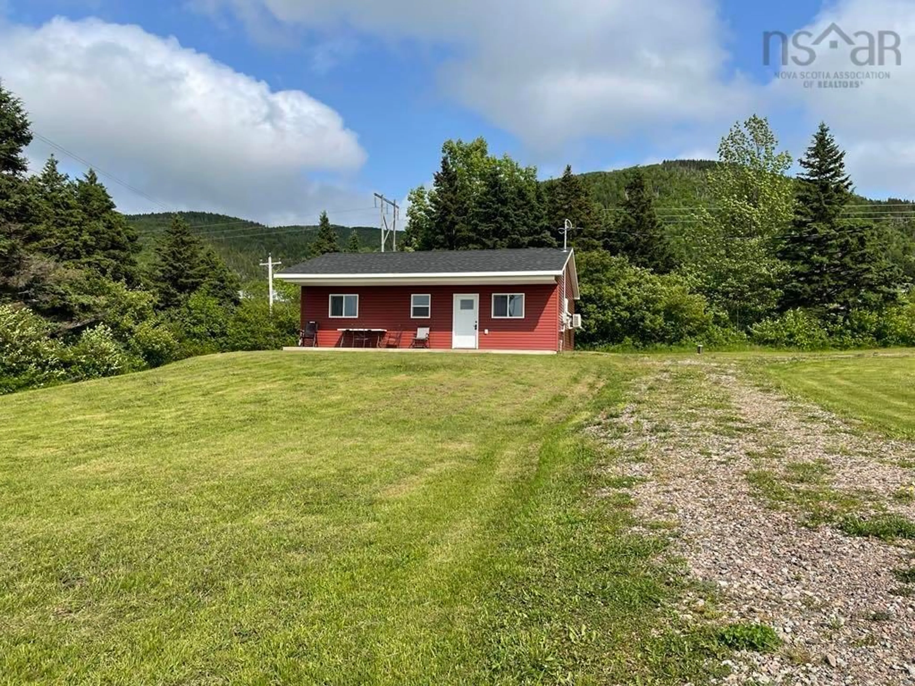 A pic from outside/outdoor area/front of a property/back of a property/a pic from drone, unknown for 315 Lefort Rd, Point Cross Nova Scotia B0E 1H0