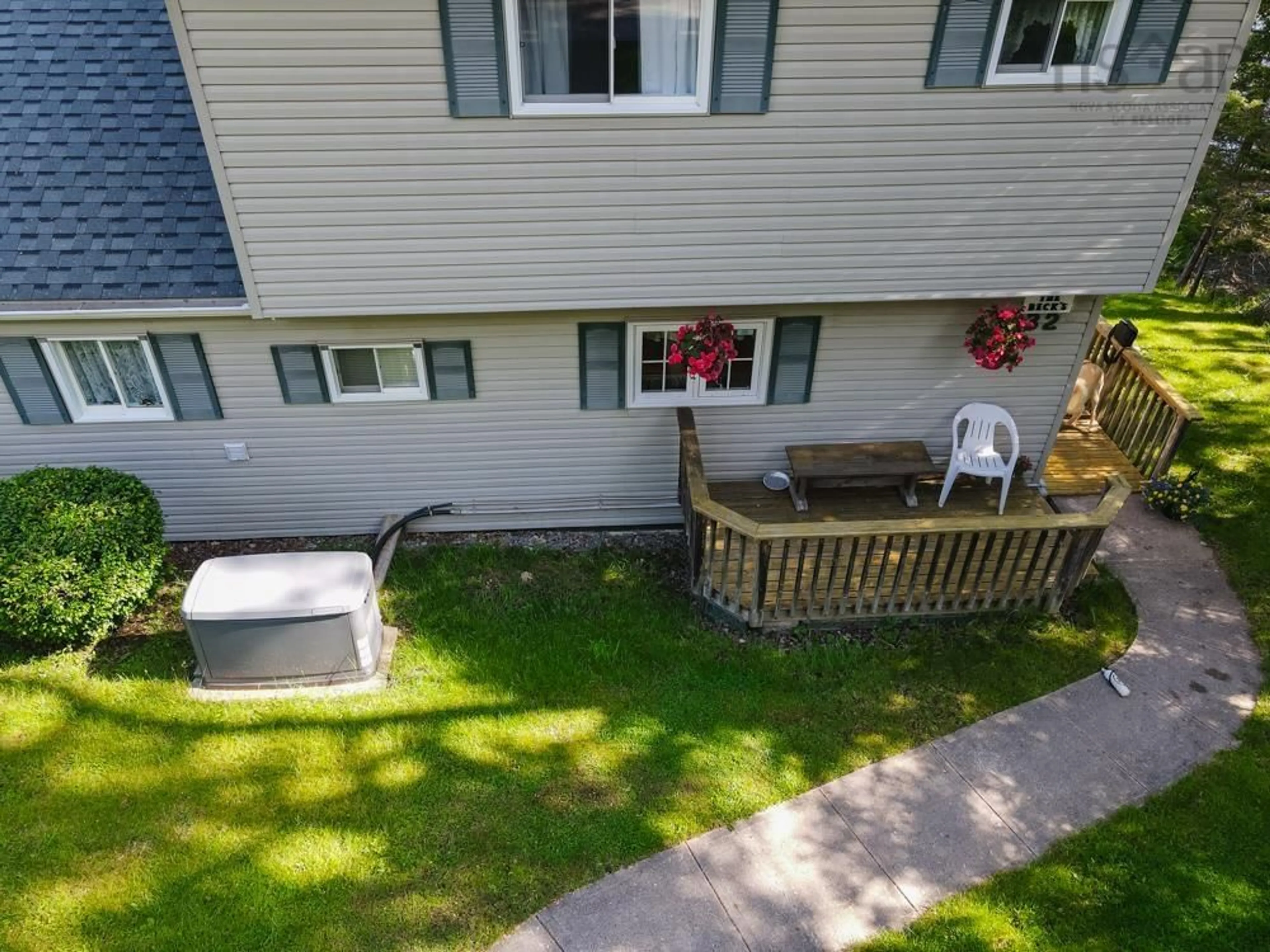 A pic from outside/outdoor area/front of a property/back of a property/a pic from drone, unknown for 32 Memory Lane, Mount Uniacke Nova Scotia B0N 1Z0