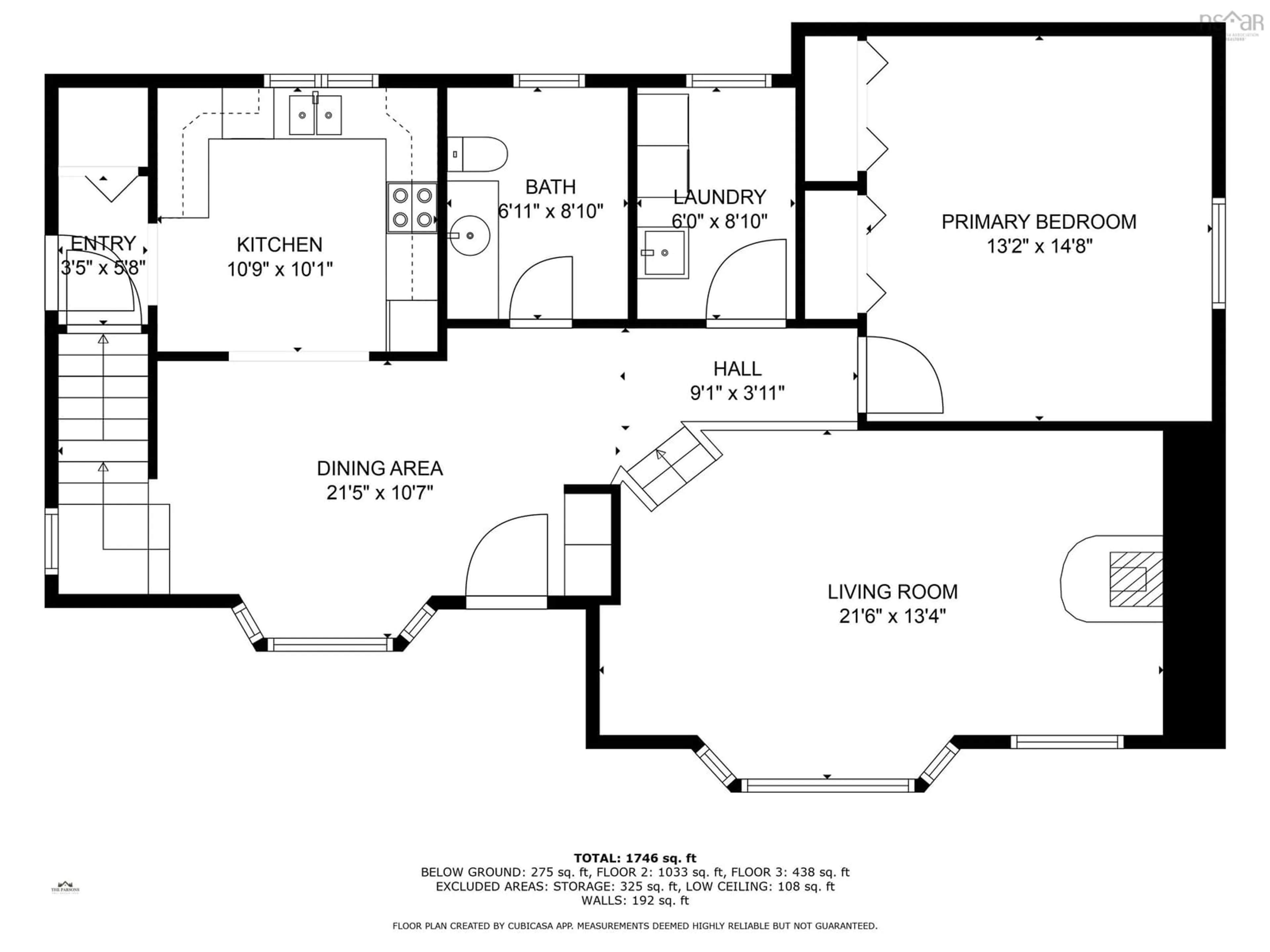Floor plan for 32 Memory Lane, Mount Uniacke Nova Scotia B0N 1Z0
