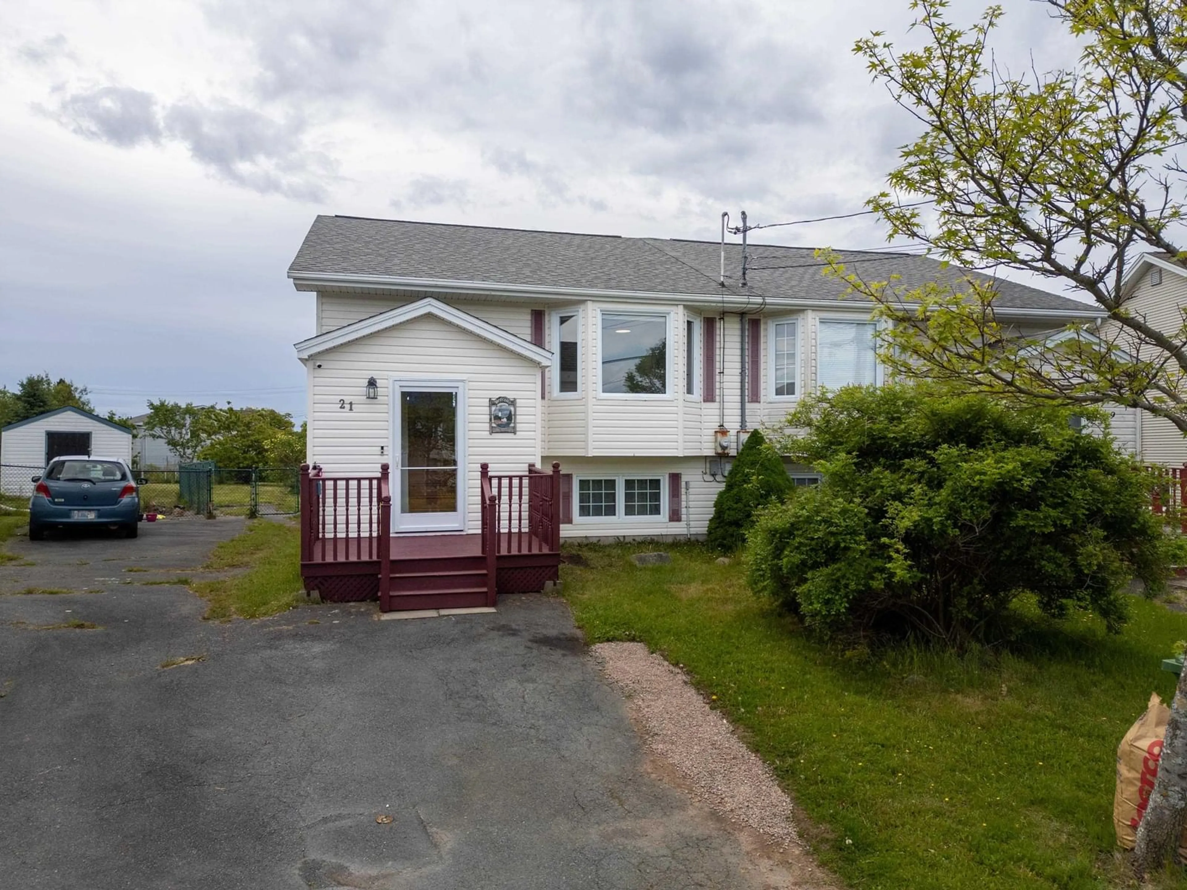 A pic from outside/outdoor area/front of a property/back of a property/a pic from drone, street for 21 Peter Court, Eastern Passage Nova Scotia B3G 1S9