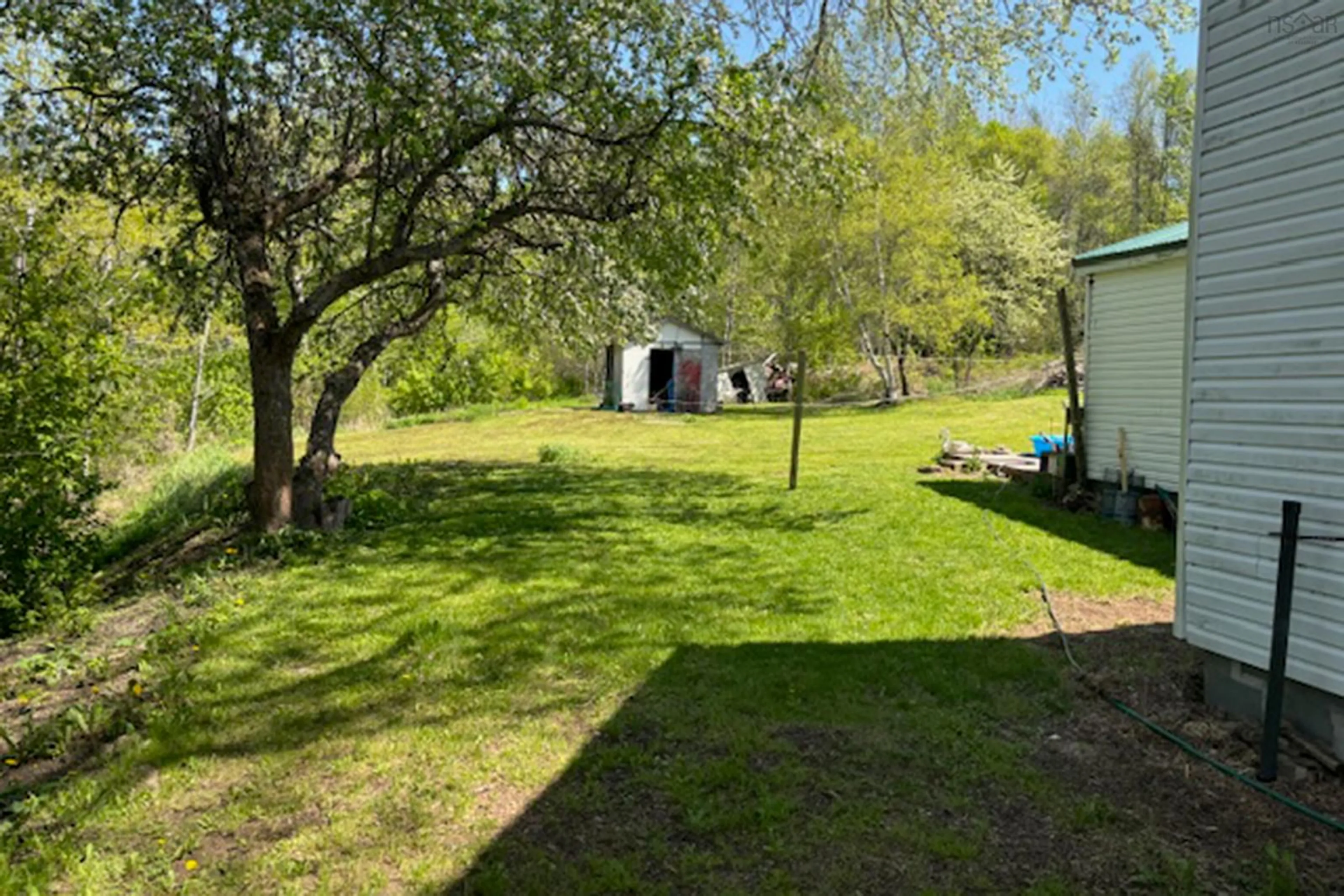 A pic from outside/outdoor area/front of a property/back of a property/a pic from drone, forest/trees view for 2438 Highway 242, River Hebert East Nova Scotia B0L 1G0