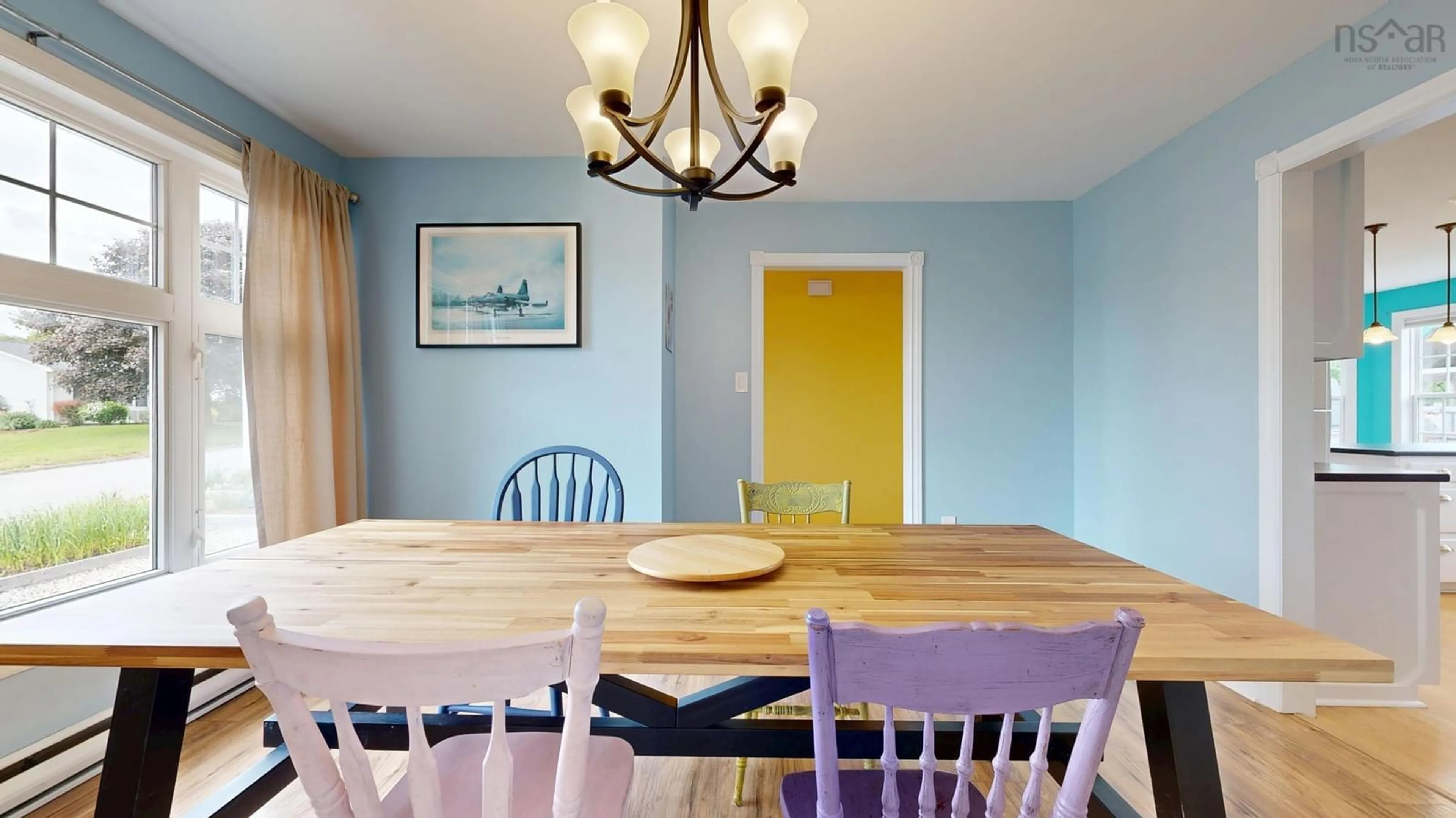 Dining room, wood/laminate floor for 84 Apple Tree Lane, Kentville Nova Scotia B4N 3Y6