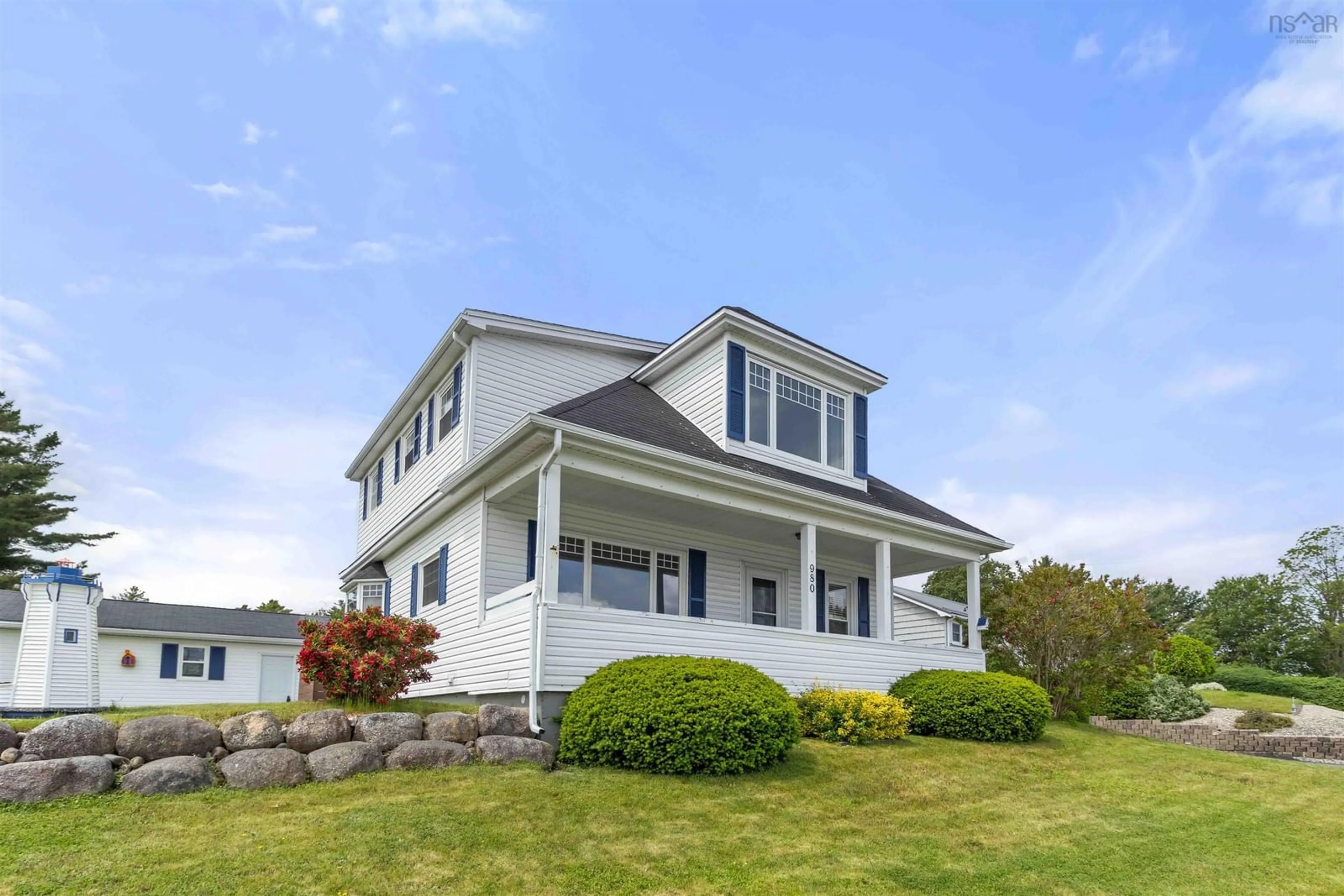 Home with vinyl exterior material, water/lake/river/ocean view for 980 Highway 331, Conquerall Bank Nova Scotia B4V 0H8