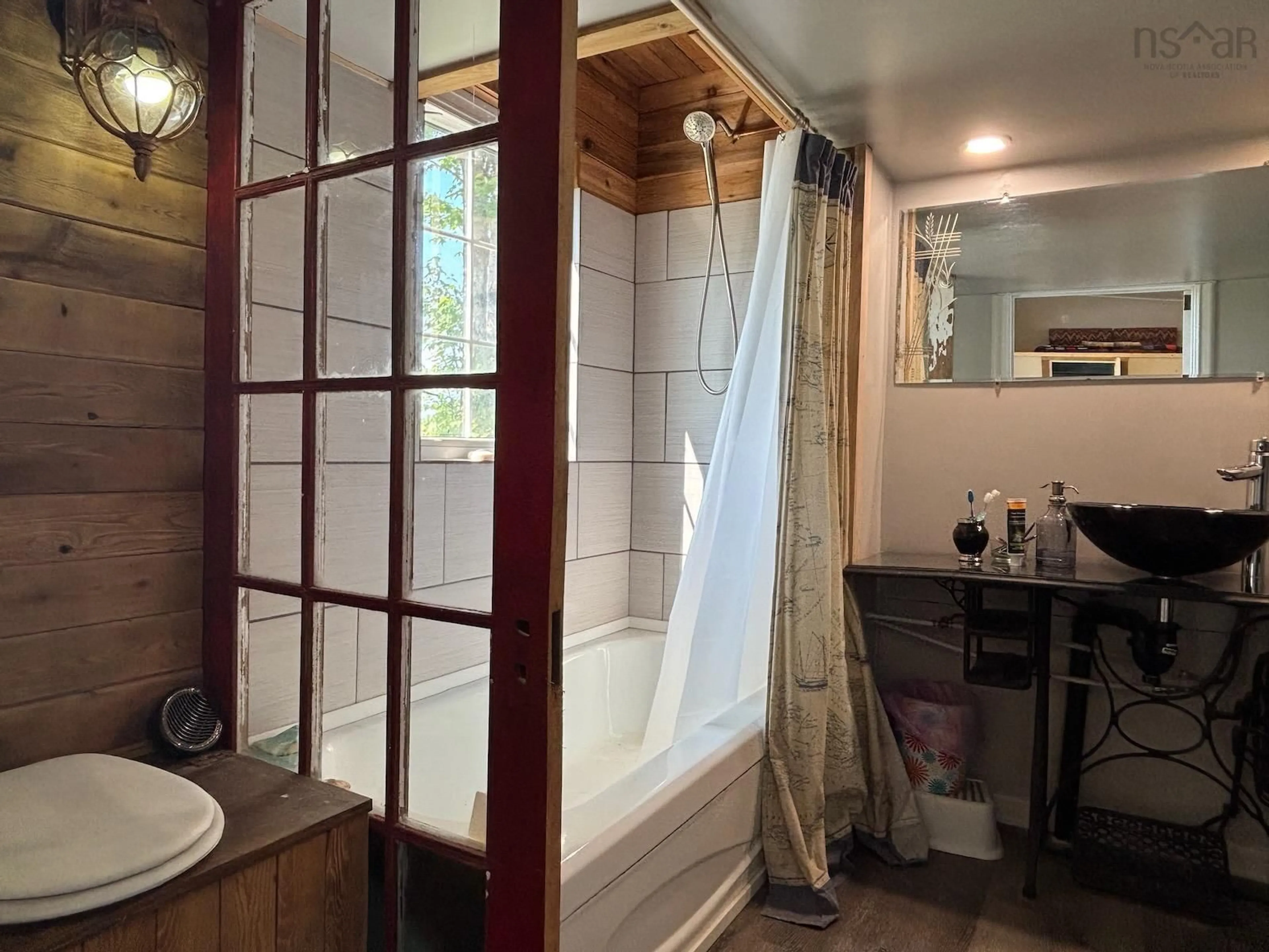 Standard bathroom, ceramic/tile floor for 371 Norwood Rd, Hectanooga Nova Scotia B0W 2Y0