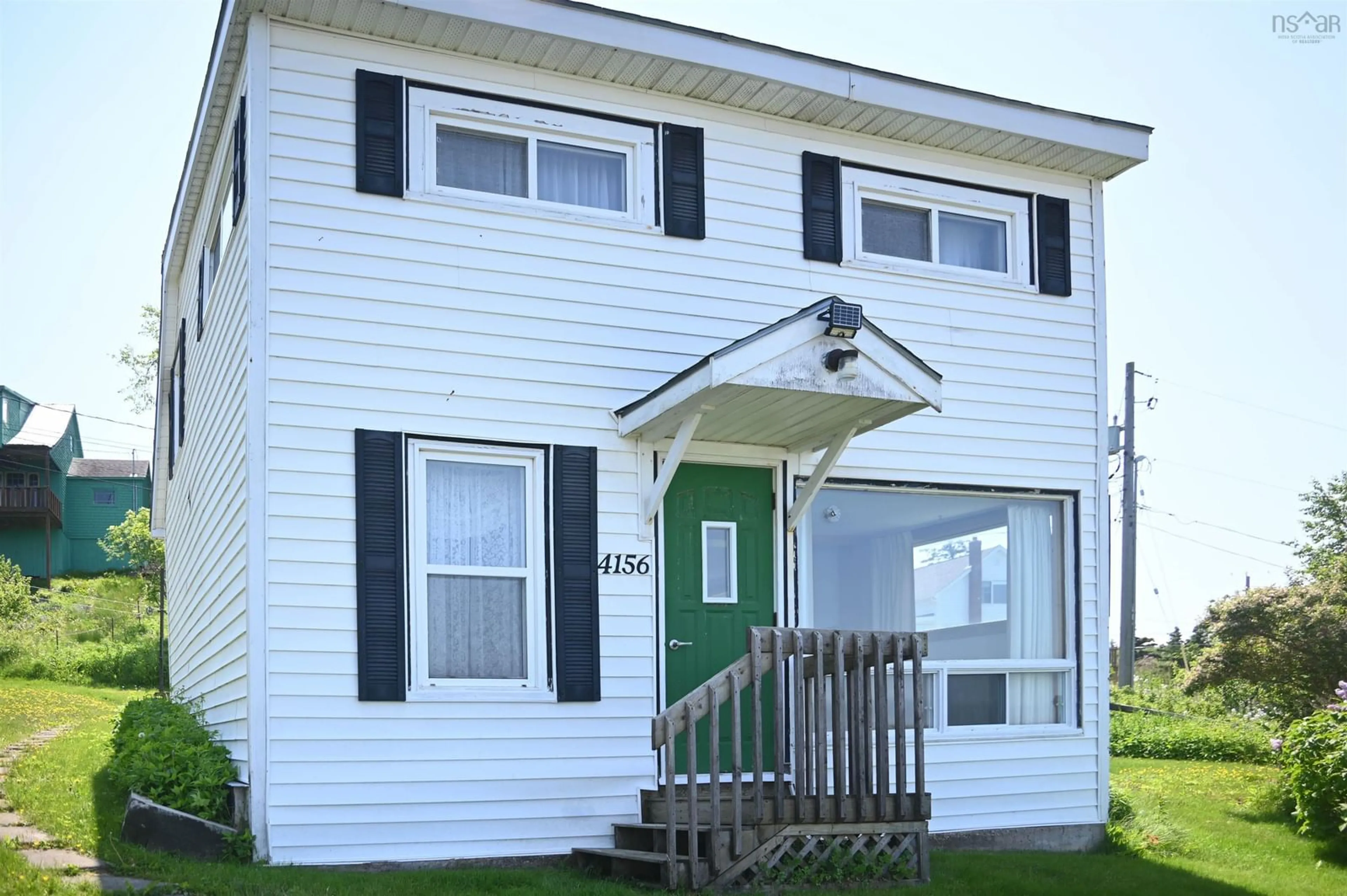 Home with vinyl exterior material, building for 4156 Highway 359, Halls Harbour Nova Scotia B0P 1J0
