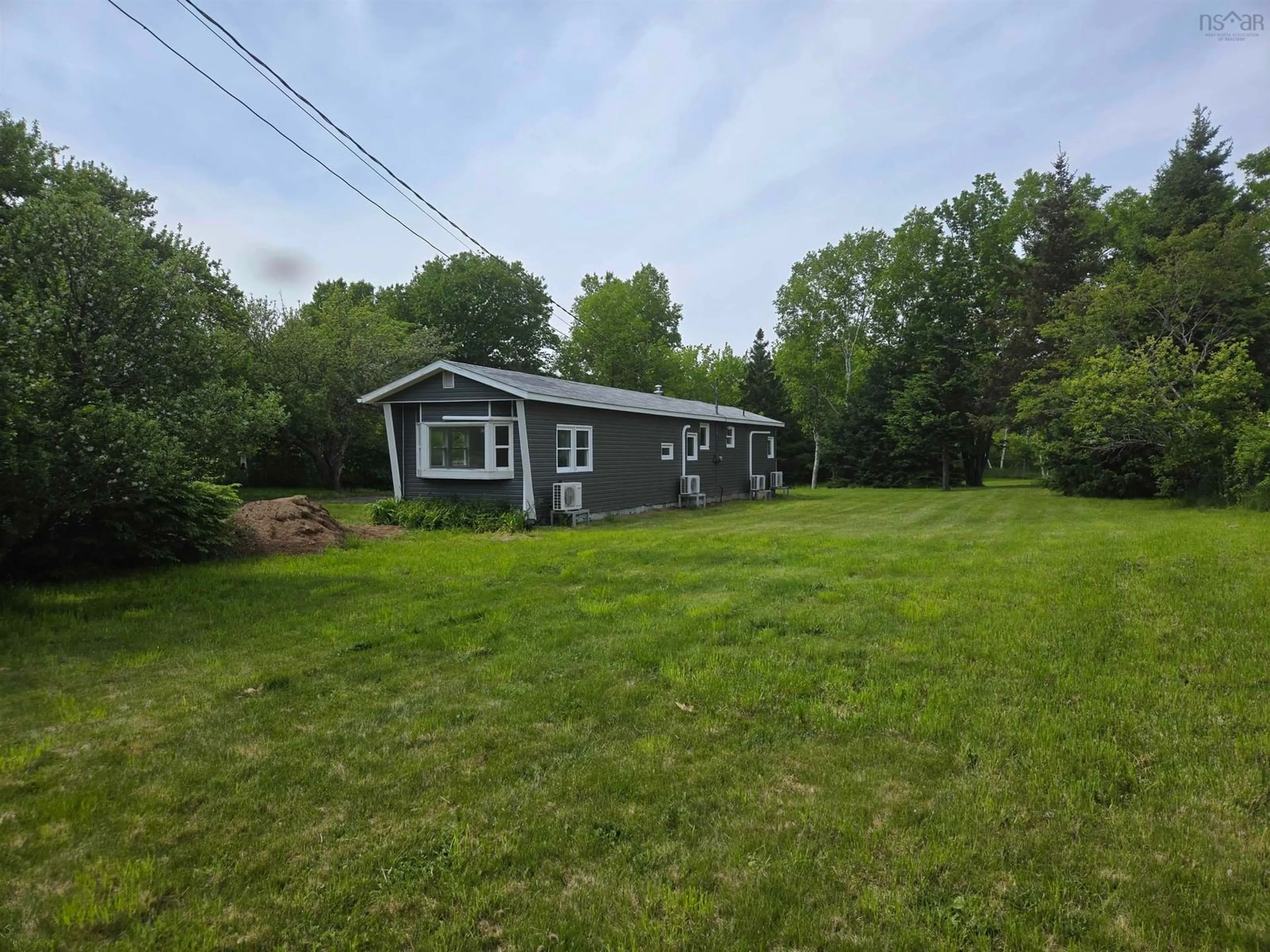 A pic from outside/outdoor area/front of a property/back of a property/a pic from drone, unknown for 544 Campbell Rd, Balls Creek Nova Scotia B2A 4L7