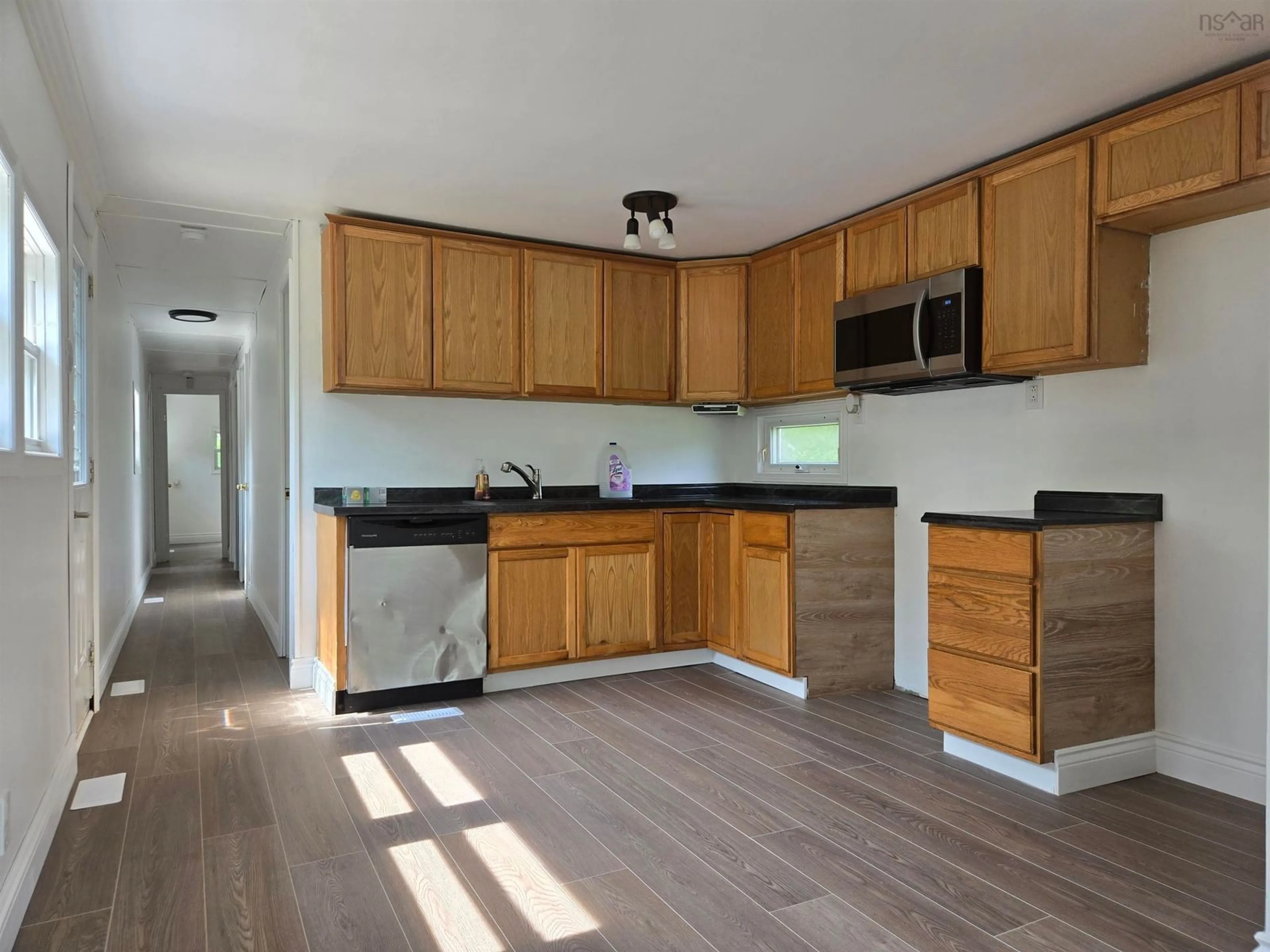 Standard kitchen, wood/laminate floor for 544 Campbell Rd, Balls Creek Nova Scotia B2A 4L7
