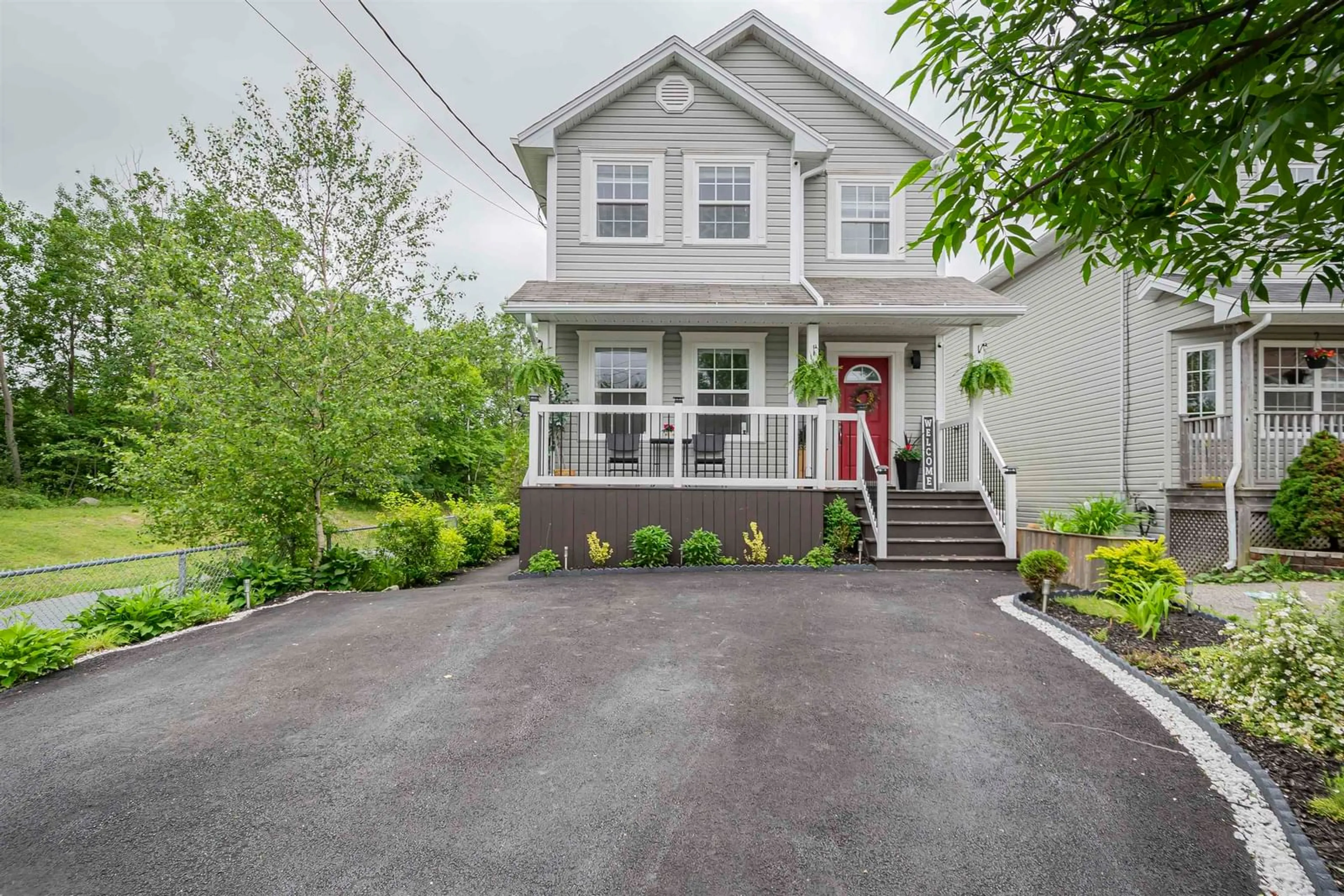 Home with vinyl exterior material, street for 28 Inspector Crt, Spryfield Nova Scotia B3R 0A7