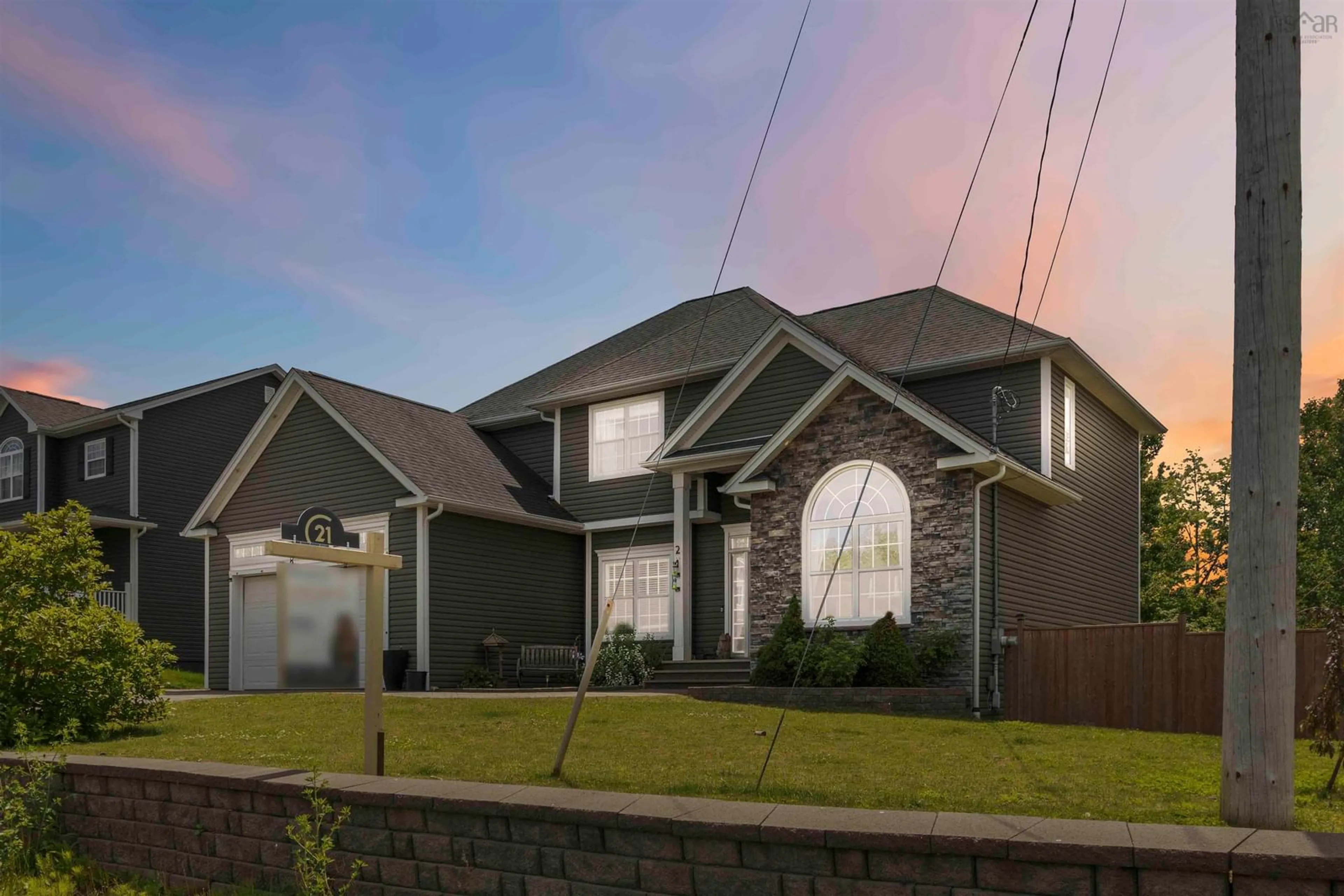 Home with brick exterior material, street for 2 Lacy Anne Ave, Enfield Nova Scotia B2T 0A5