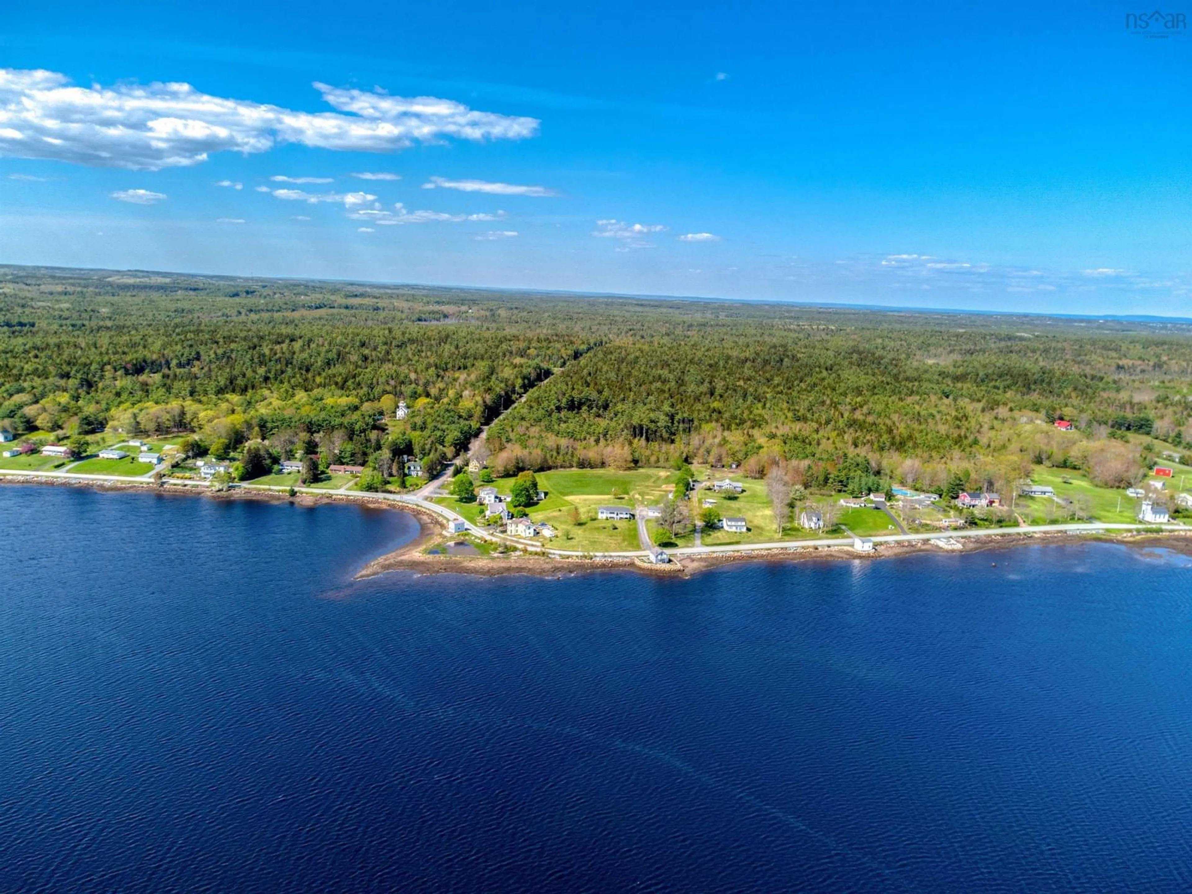 A pic from outside/outdoor area/front of a property/back of a property/a pic from drone, water/lake/river/ocean view for 5414 Highway 332, Middle Lahave Nova Scotia B4V 3L9