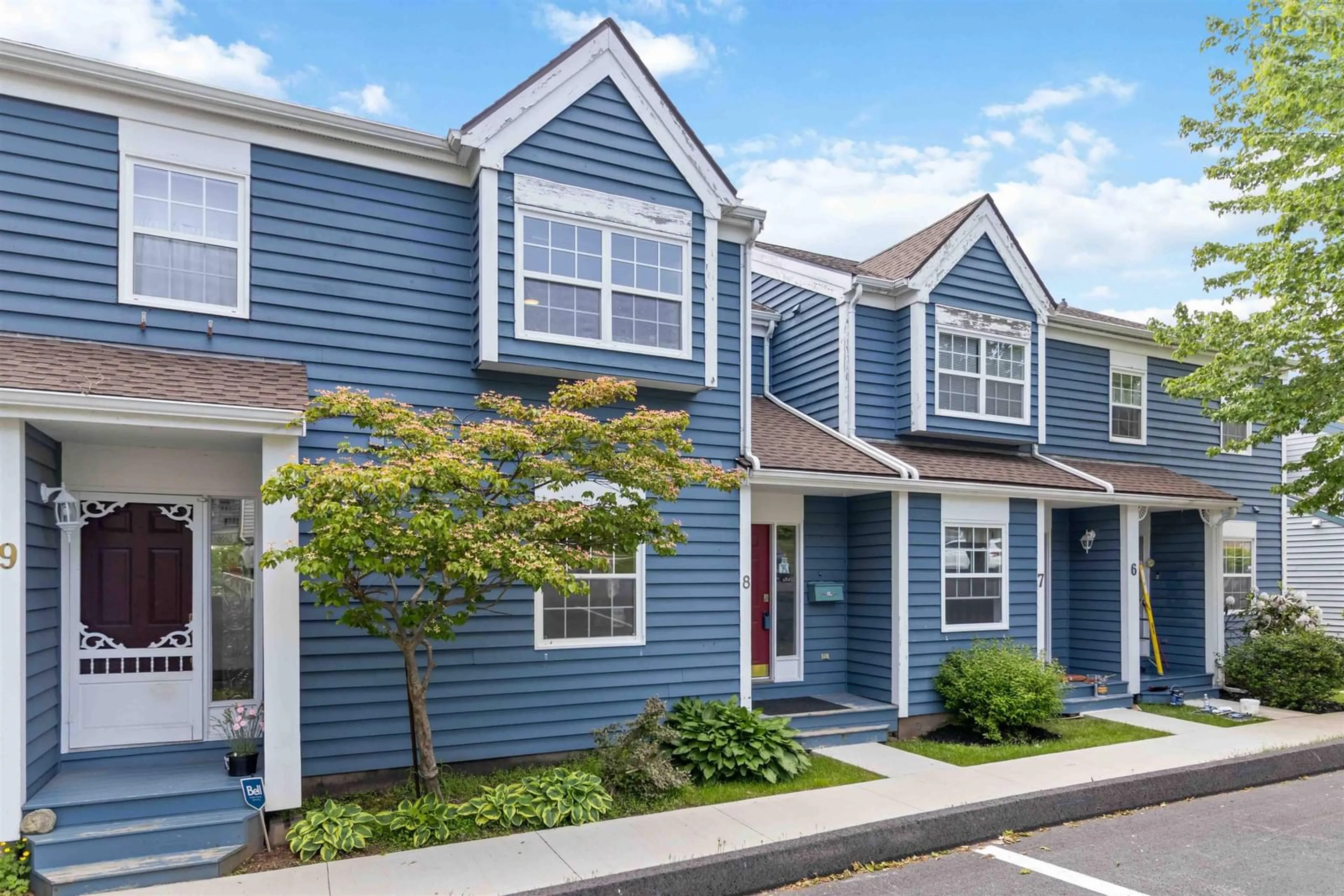 Home with vinyl exterior material, street for 8 Collins Grove Ridge, Dartmouth Nova Scotia B2W 5Y2
