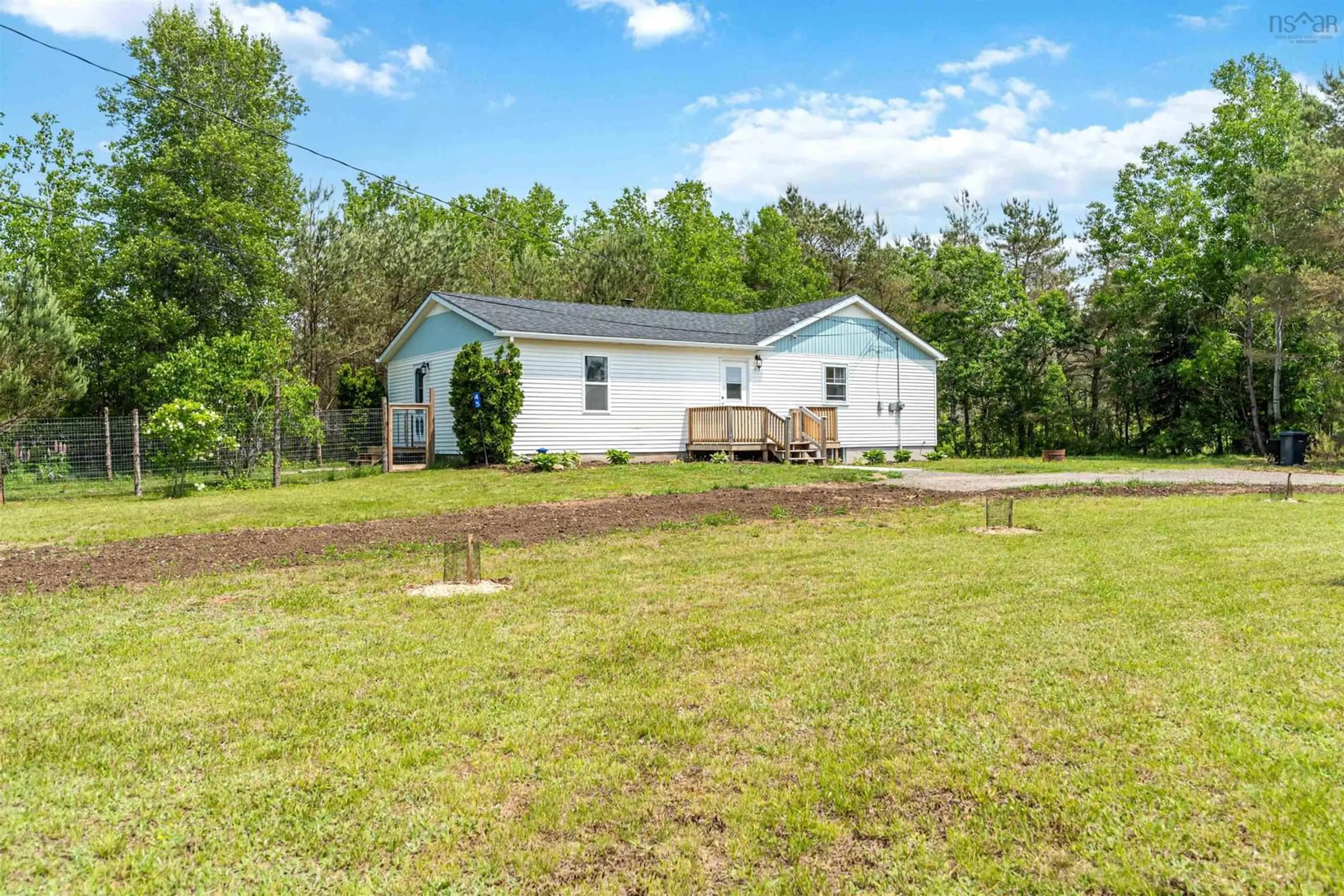 A pic from outside/outdoor area/front of a property/back of a property/a pic from drone, building for 45 Toyota Dr, Nictaux Nova Scotia B0S 1P0