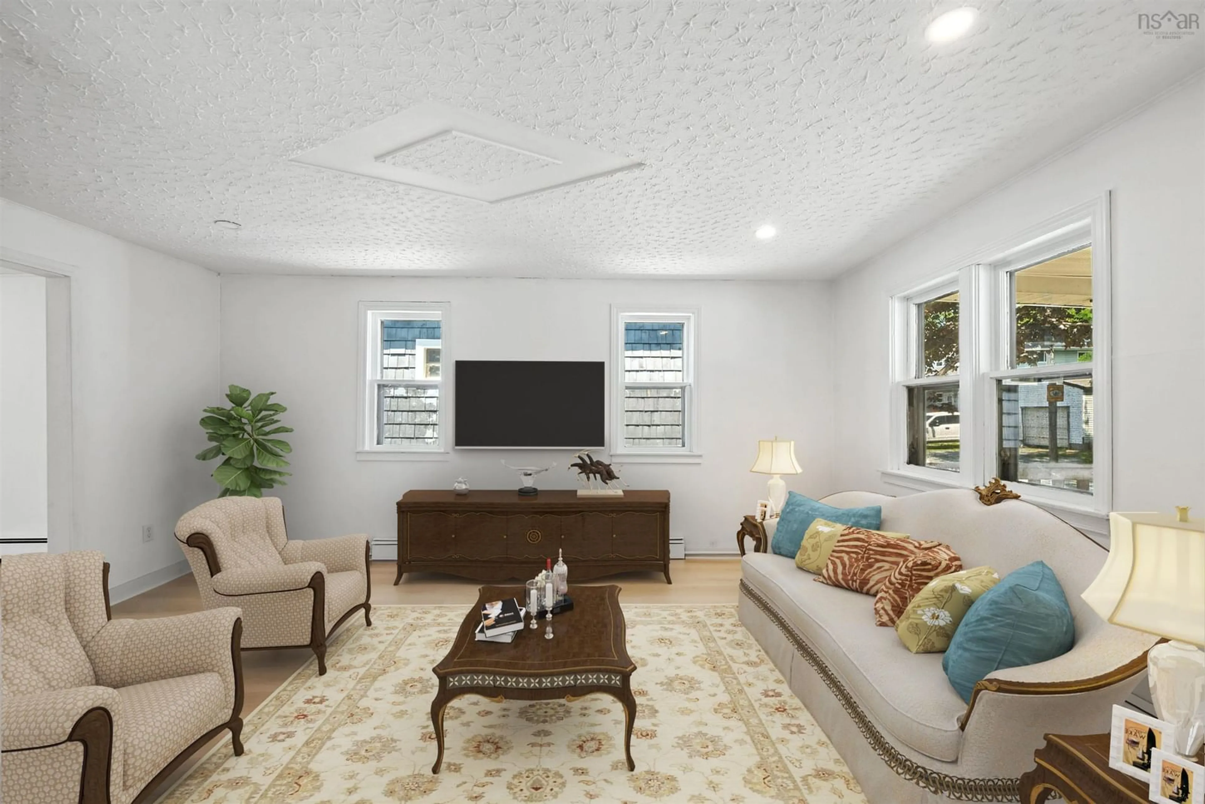 Living room with furniture, unknown for 26 Franklyn St, Dartmouth Nova Scotia B2W 1B7