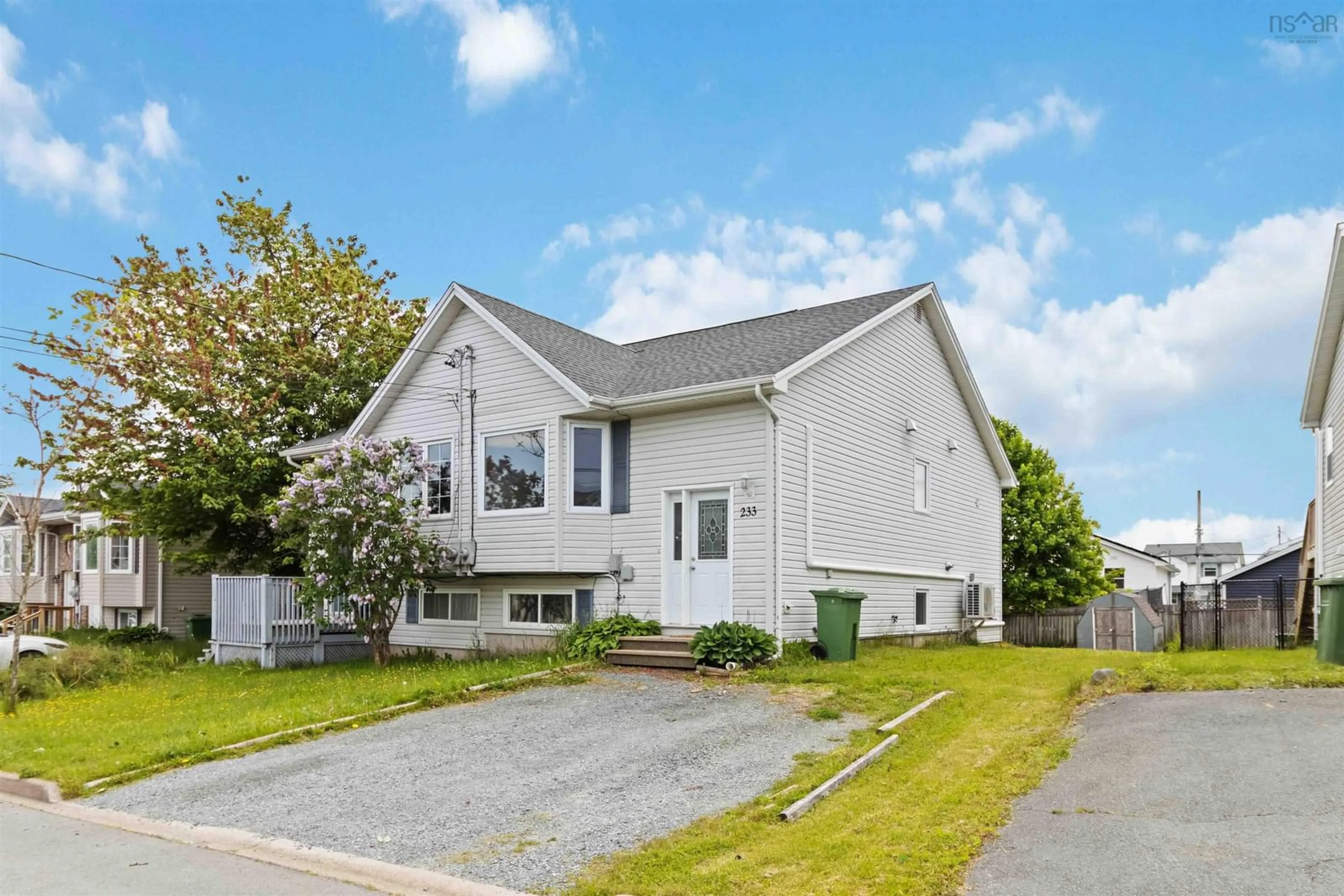 Home with vinyl exterior material, street for 233 Jeep Cres, Eastern Passage Nova Scotia B3G 1P5