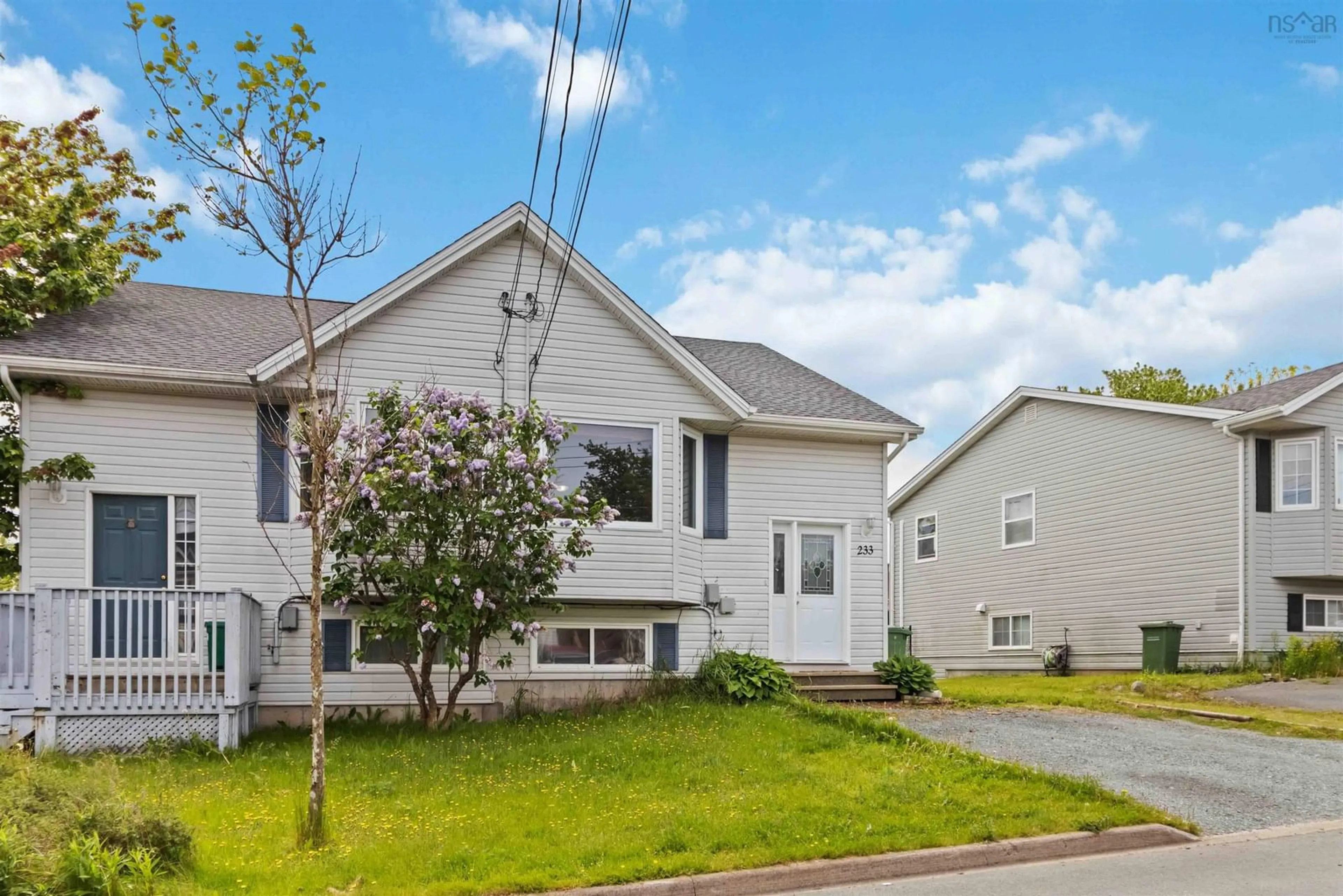 Home with vinyl exterior material, street for 233 Jeep Cres, Eastern Passage Nova Scotia B3G 1P5