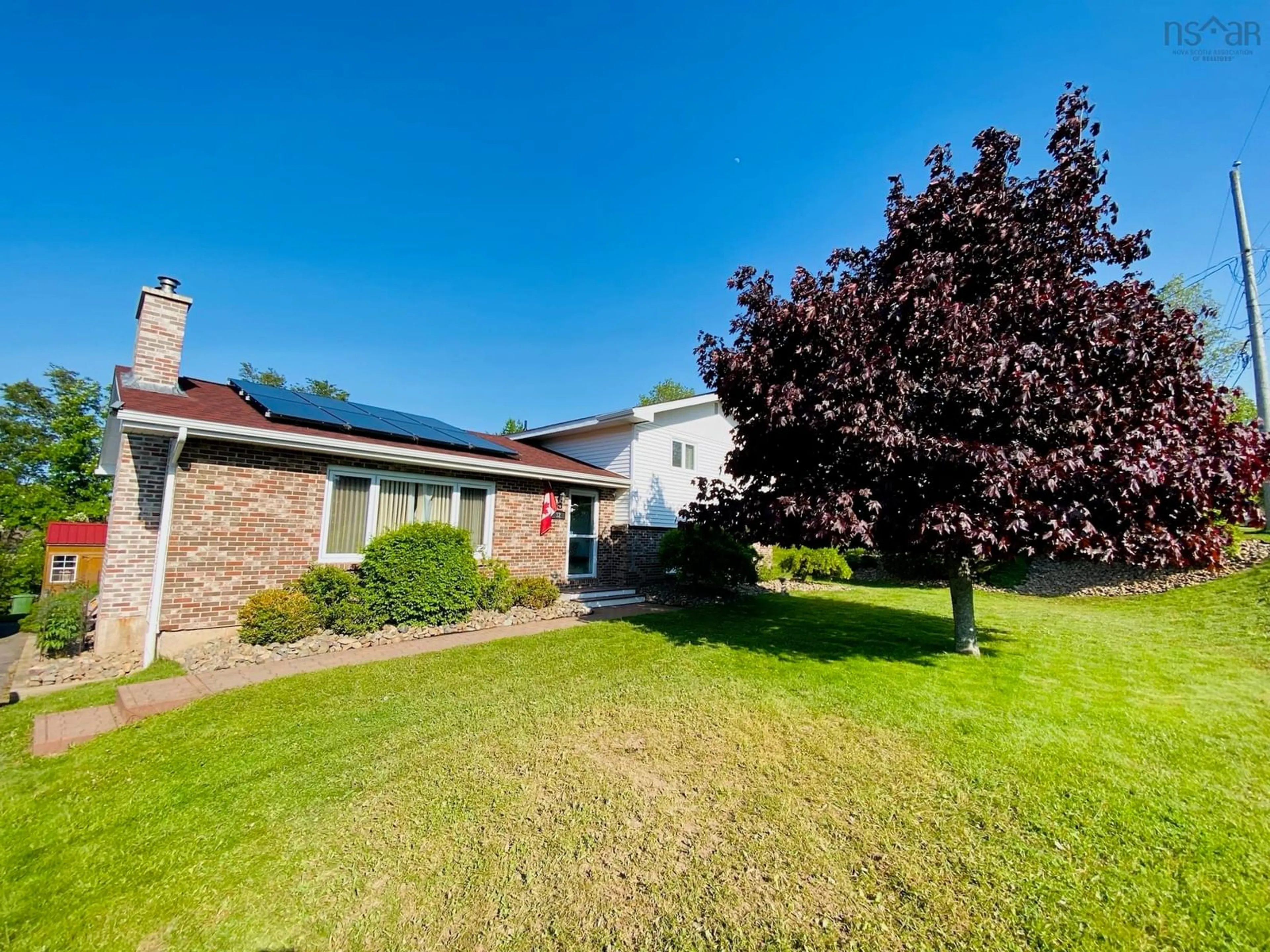 A pic from outside/outdoor area/front of a property/back of a property/a pic from drone, unknown for 32 Spruce Dr, Salmon River Nova Scotia B2N 4X6