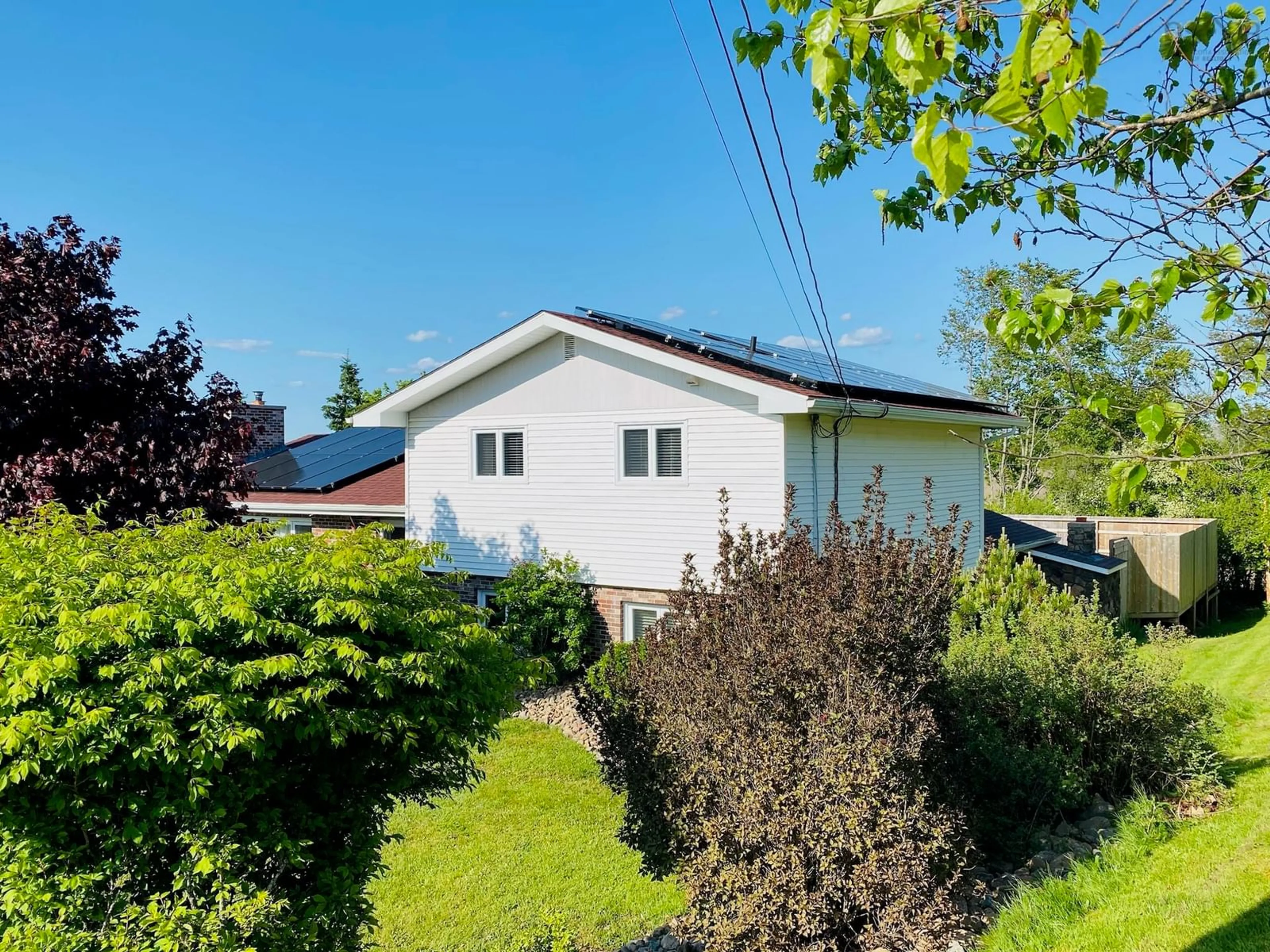 A pic from outside/outdoor area/front of a property/back of a property/a pic from drone, unknown for 32 Spruce Dr, Salmon River Nova Scotia B2N 4X6