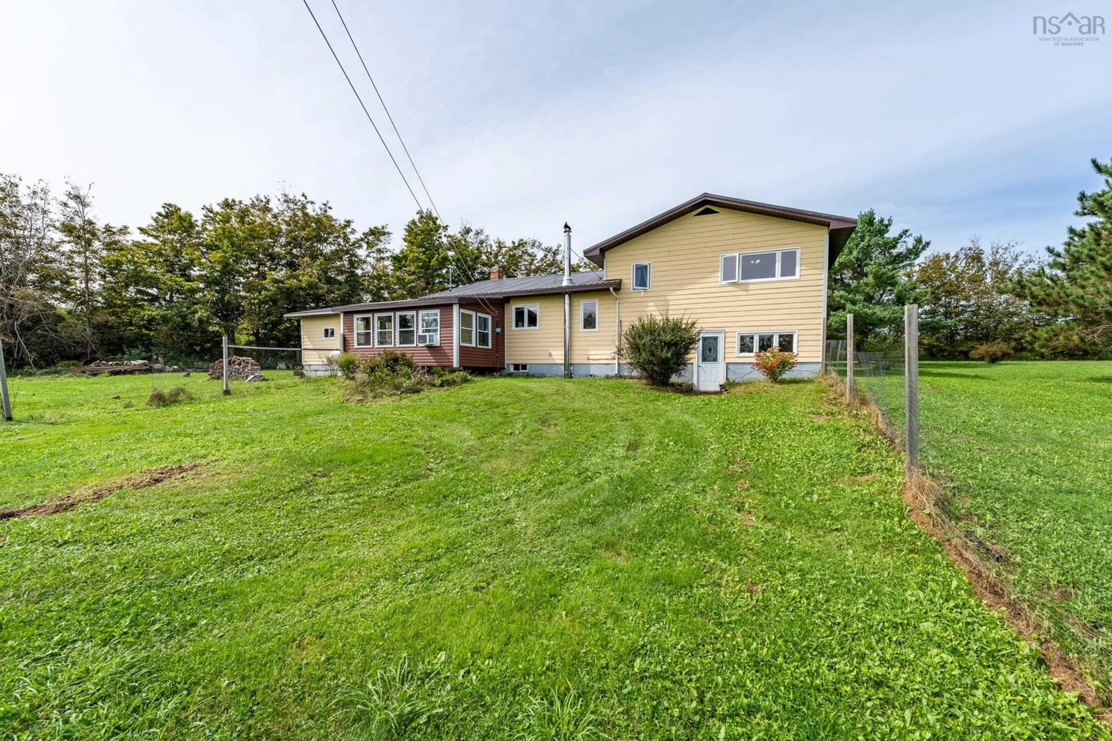A pic from outside/outdoor area/front of a property/back of a property/a pic from drone, unknown for 2786 Ridge Road, Hillgrove Nova Scotia B0V 1A0