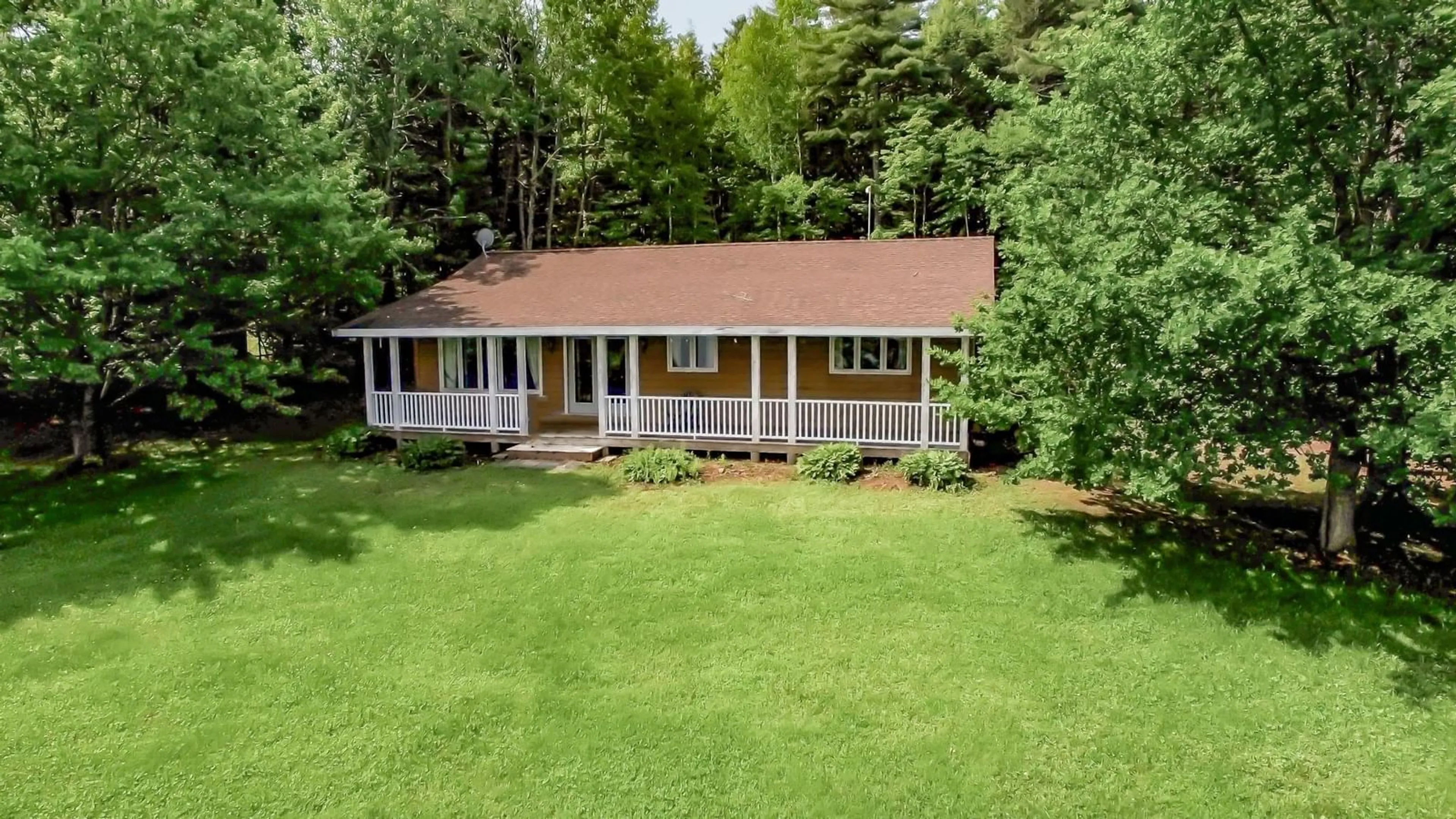 A pic from outside/outdoor area/front of a property/back of a property/a pic from drone, water/lake/river/ocean view for 1506 Sweetland Rd, Sweetland Nova Scotia B0J 1E0