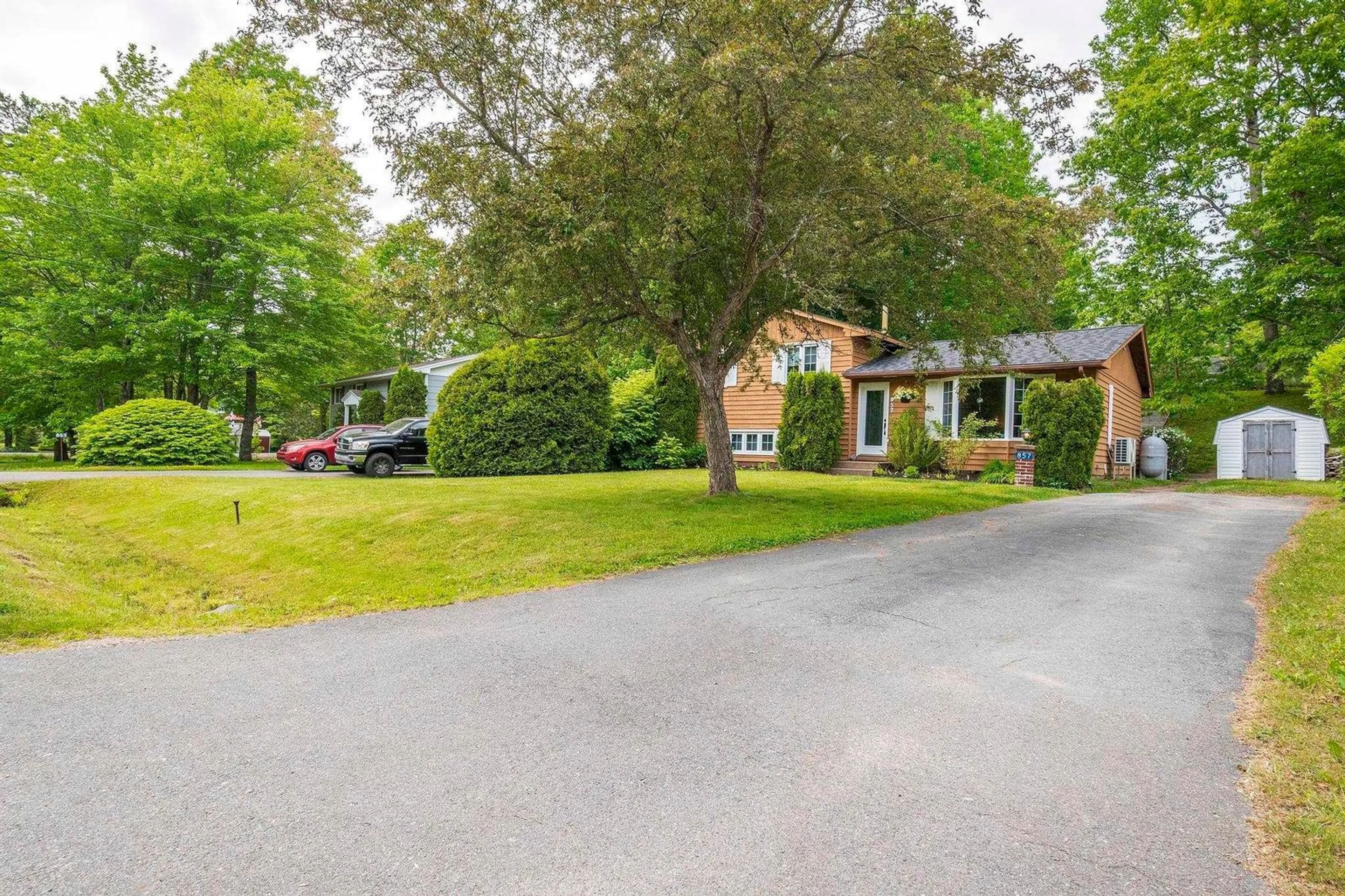 A pic from outside/outdoor area/front of a property/back of a property/a pic from drone, street for 857 Fales River Dr, Greenwood Nova Scotia B0P 1N0
