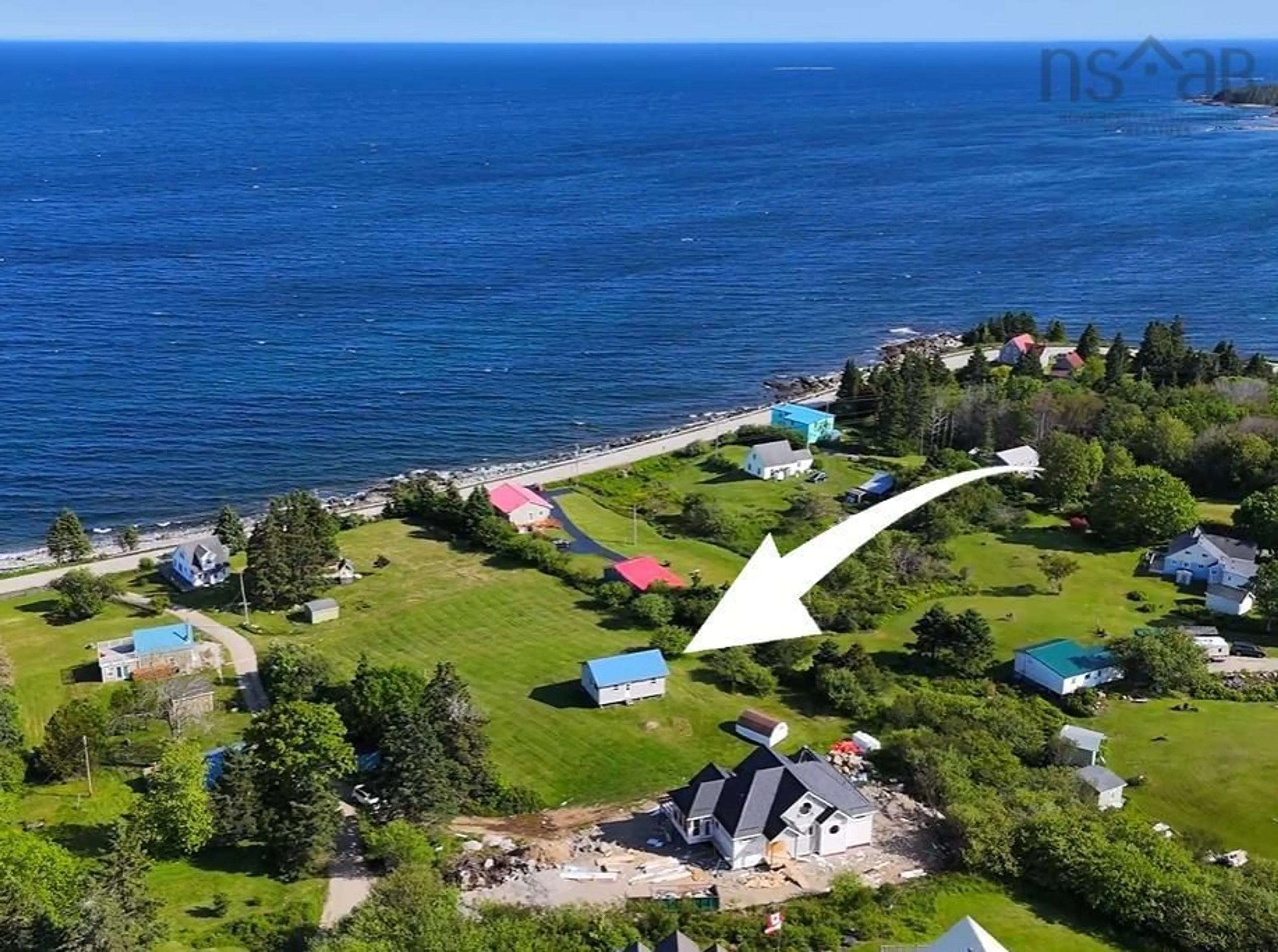 A pic from outside/outdoor area/front of a property/back of a property/a pic from drone, water/lake/river/ocean view for Oceanridge Rd #Lot 2, Bayswater Nova Scotia B0J 1T0