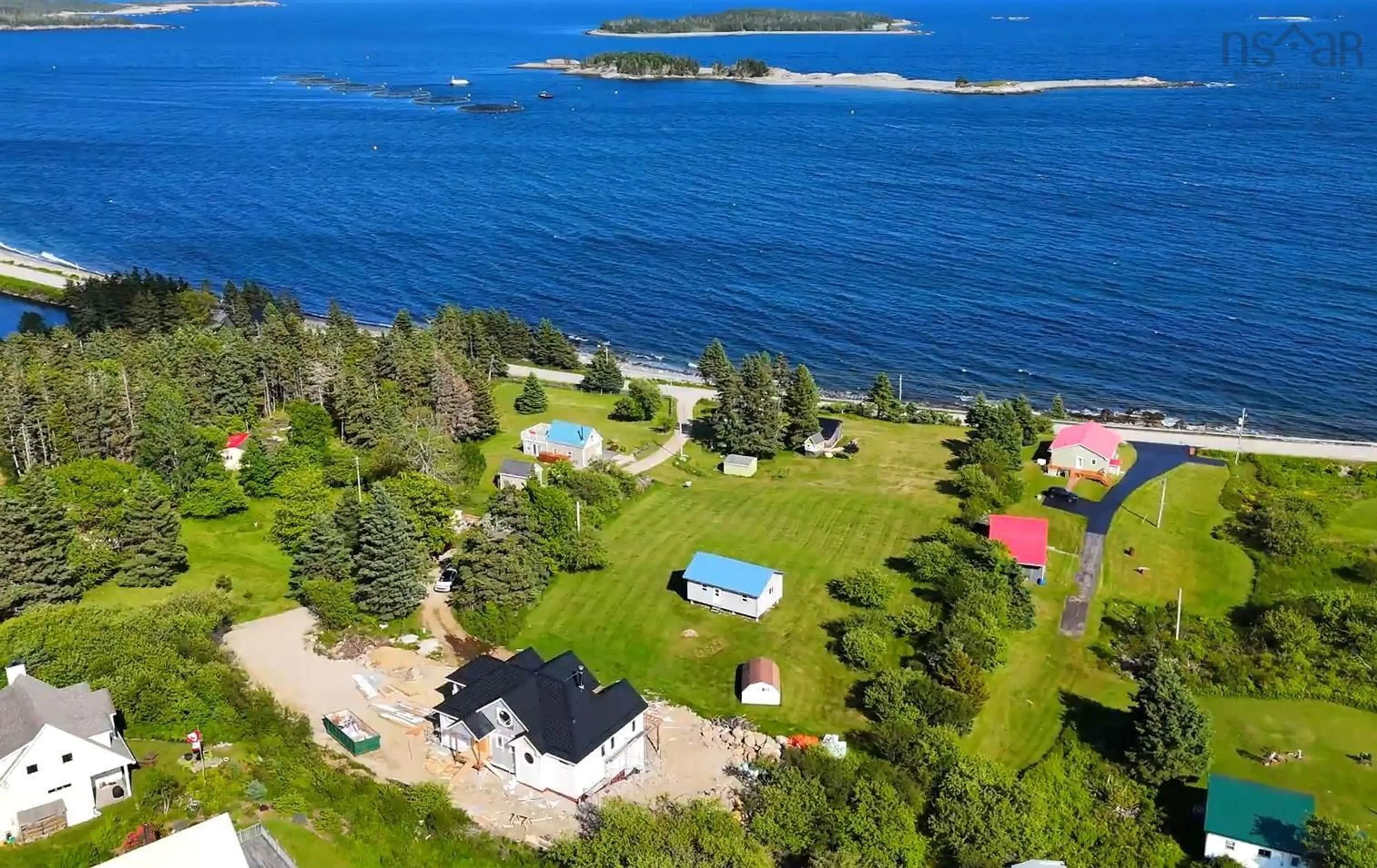 A pic from outside/outdoor area/front of a property/back of a property/a pic from drone, water/lake/river/ocean view for Oceanridge Rd #Lot 2, Bayswater Nova Scotia B0J 1T0