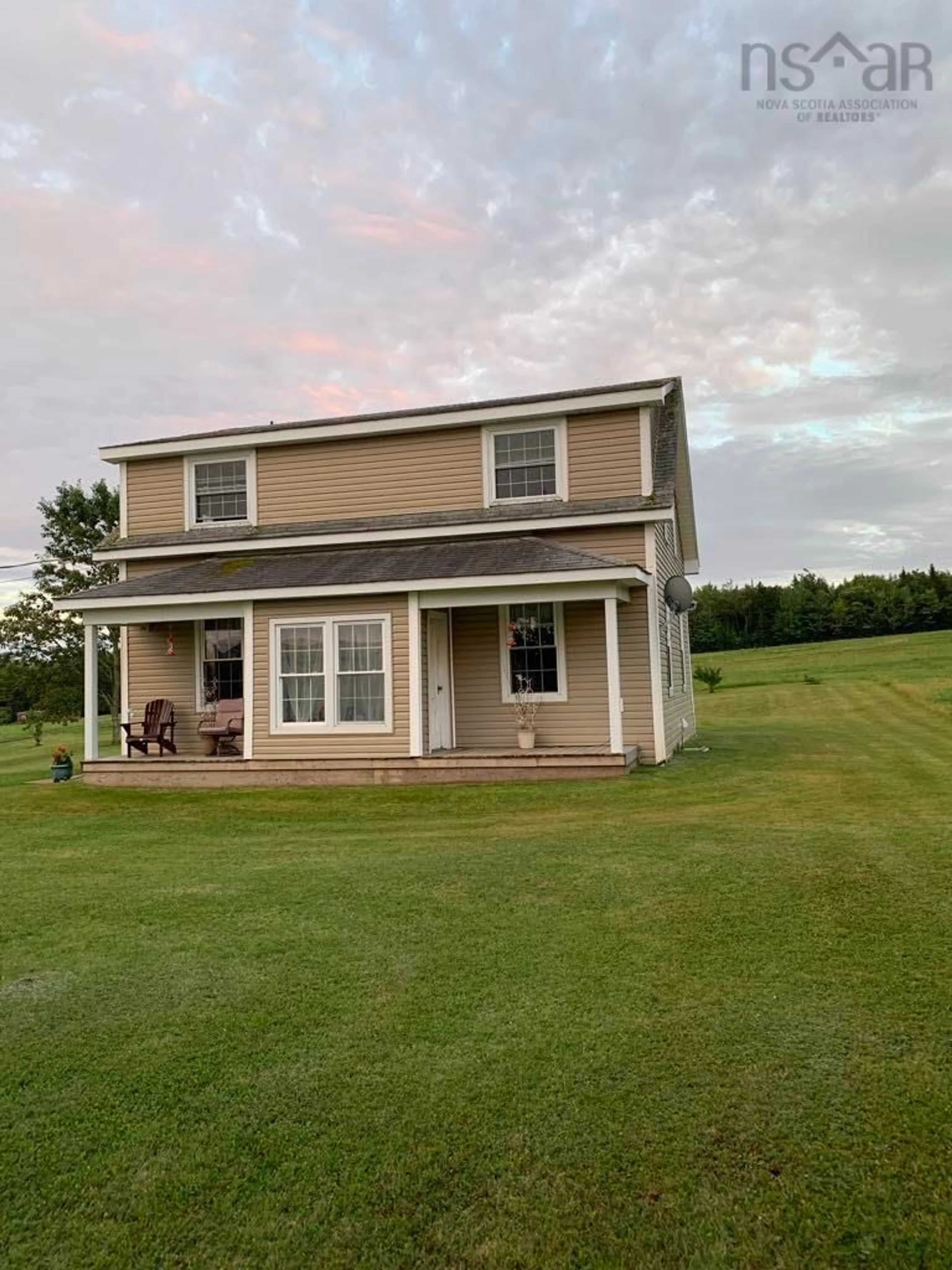 A pic from outside/outdoor area/front of a property/back of a property/a pic from drone, unknown for 252 Glengarry Rd, Hopewell Nova Scotia B0K 1C0