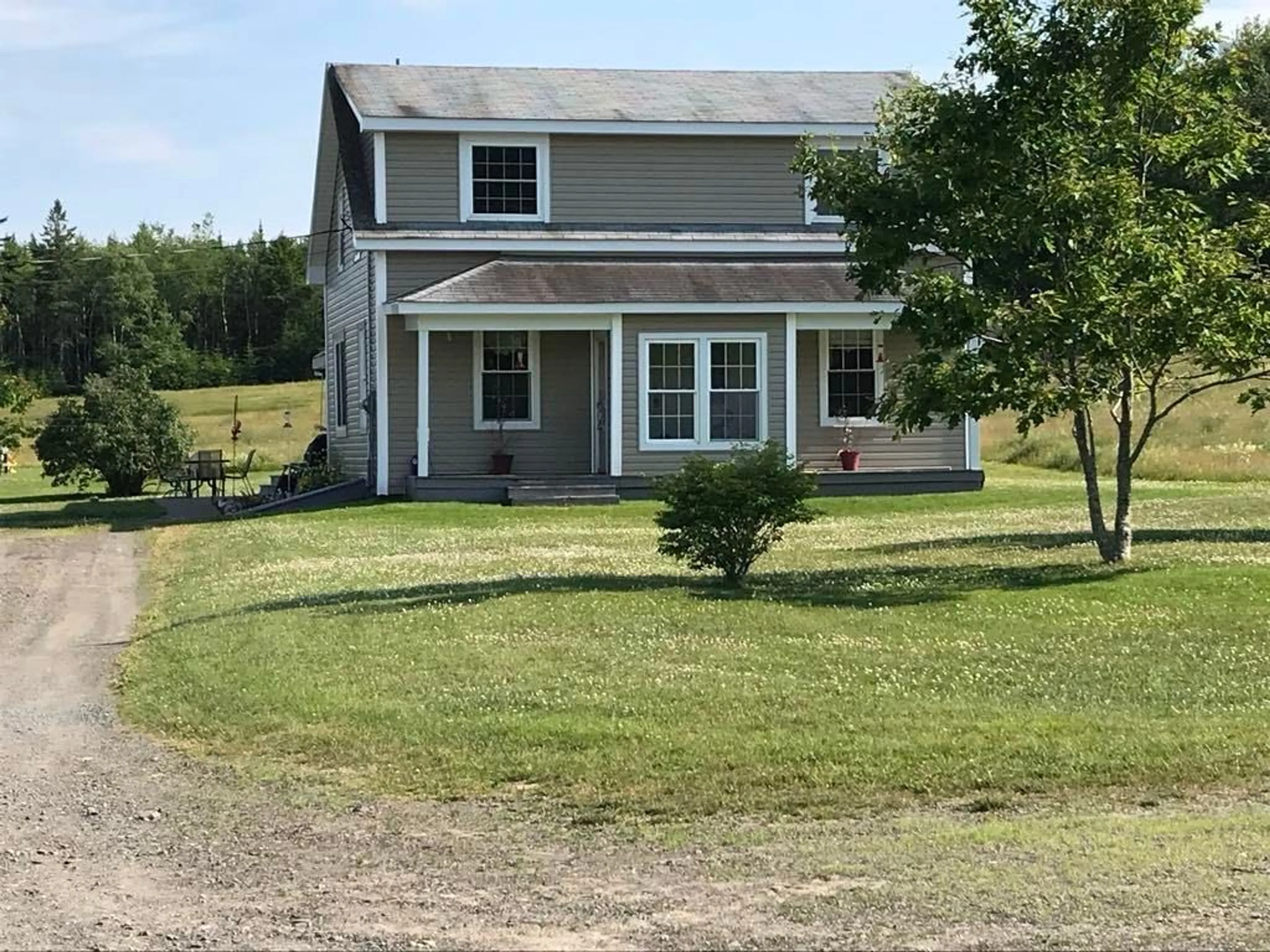 A pic from outside/outdoor area/front of a property/back of a property/a pic from drone, building for 252 Glengarry Rd, Hopewell Nova Scotia B0K 1C0